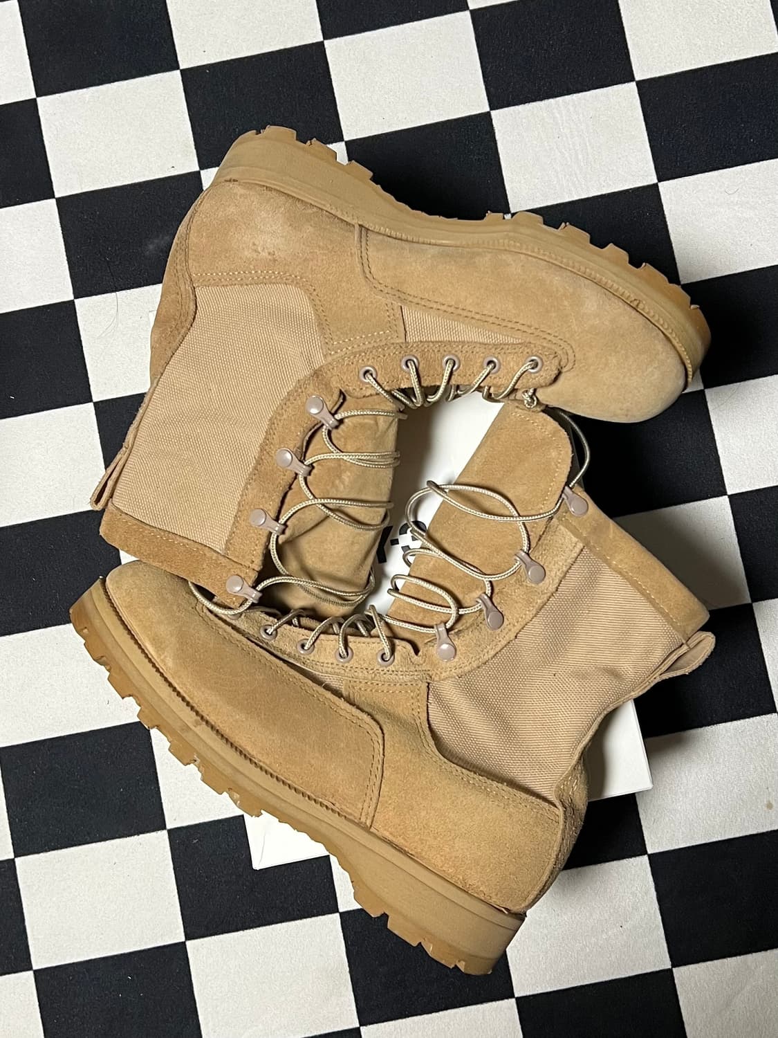 [8.5, 265] 베르빌 고어텍스 컴뱃 부츠 워커 군화 사막화 데저트 상품이미지1