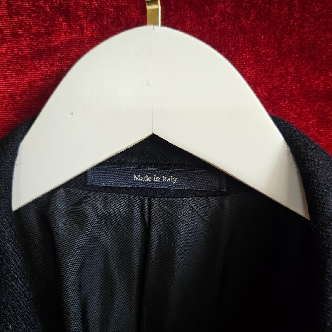 에르메네질도 제냐 Wool 100% 네이비 루즈핏 롱 코트 54size 상품이미지7