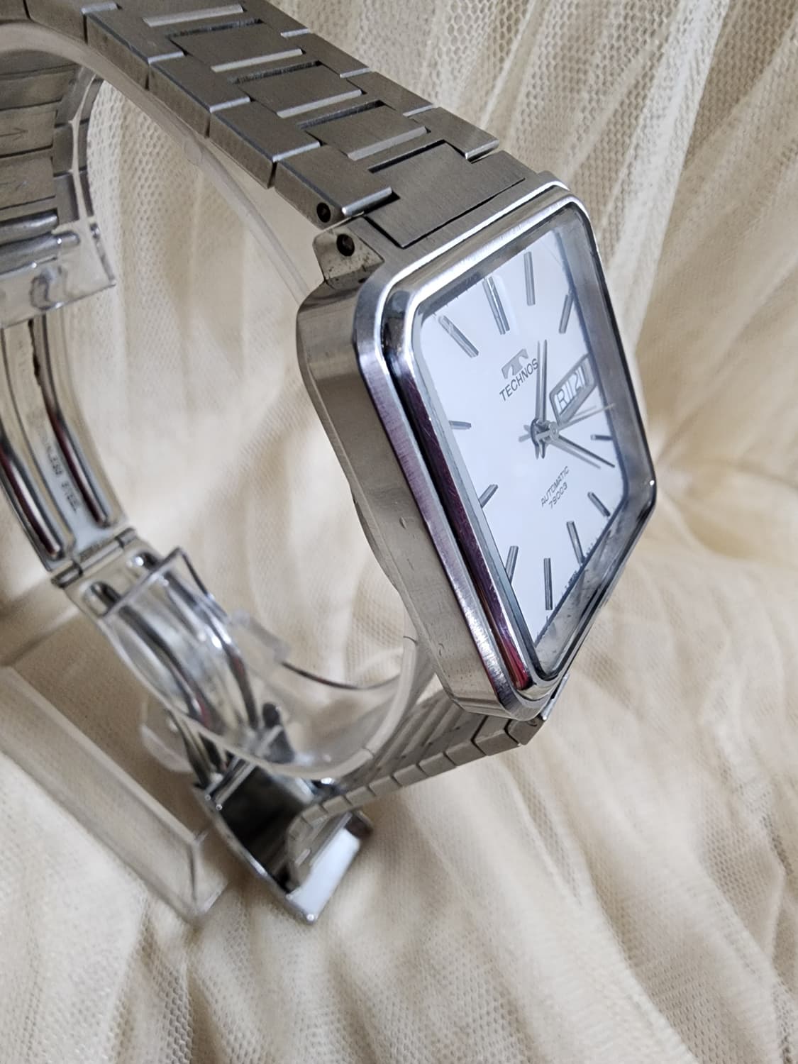 스위스 테크노스 79003 사각 오토매틱 빈티지시계 상품이미지2