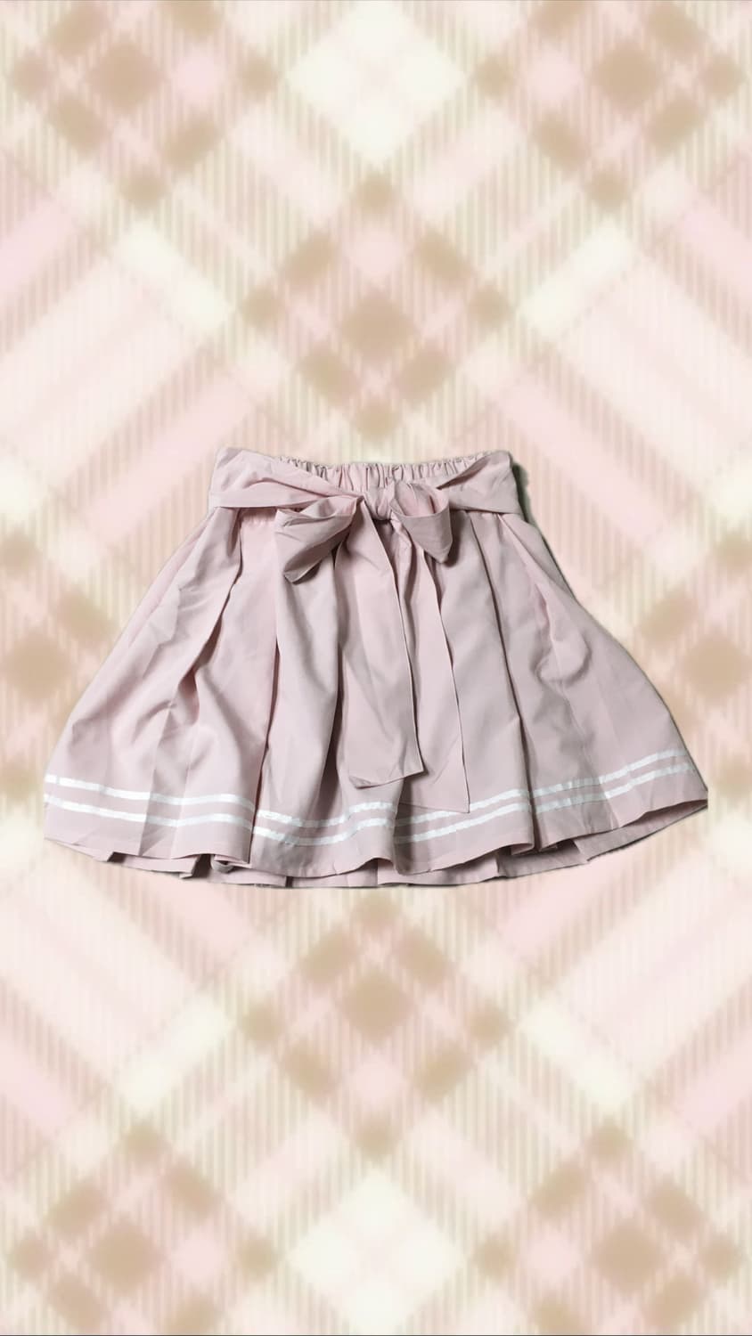 핑크 멜빵 스커트 치마 갸루 히메 러블리 로걀 라떼 양산형 빈티지 상품이미지3