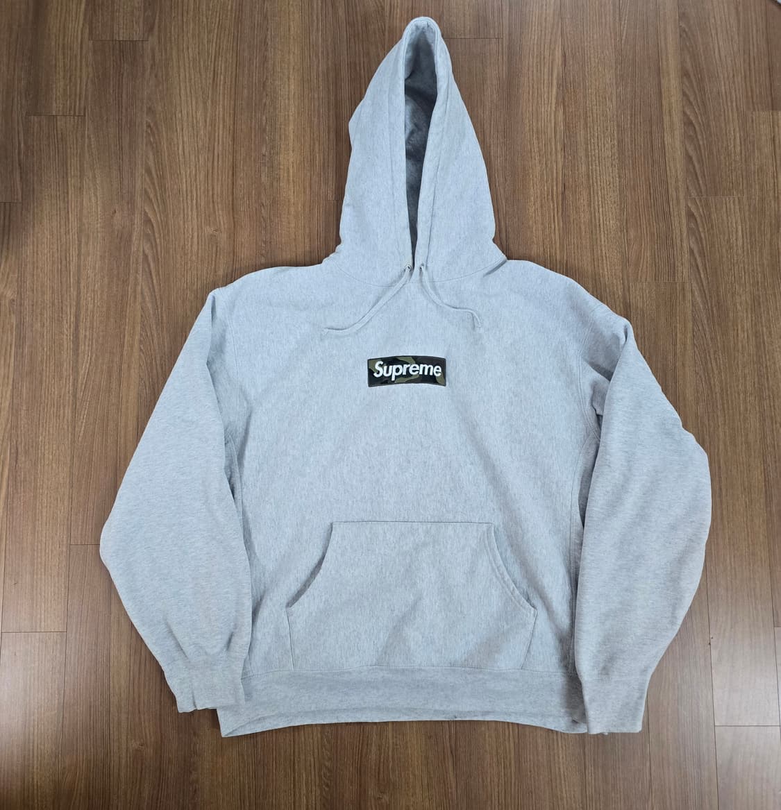 (XL) 슈프림 박스로고 카모 후드 티셔츠 23FW 상품이미지1