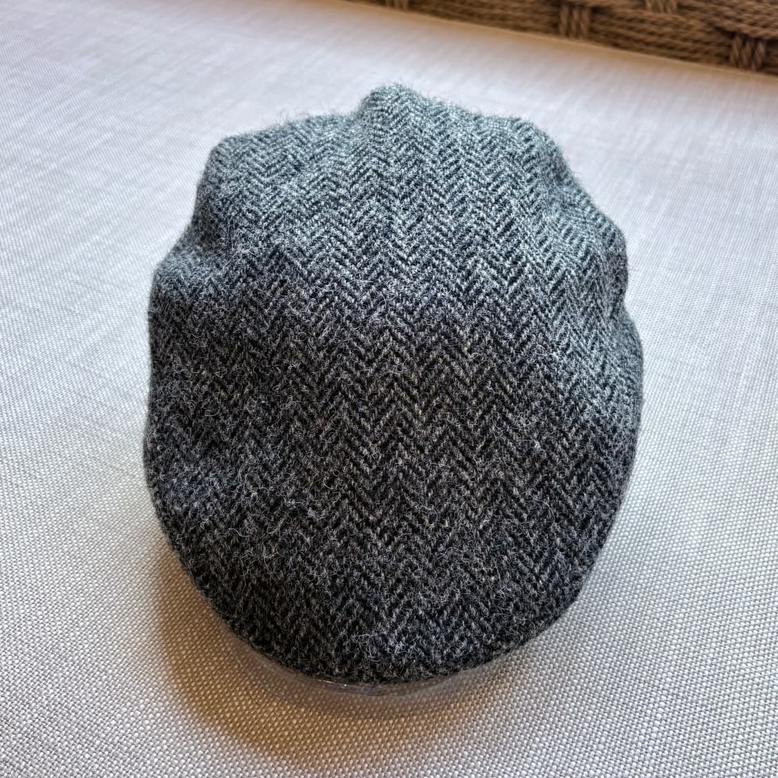 영국 Glencroft & Harris Tweed 헤링본 플랫 캡 상품이미지2