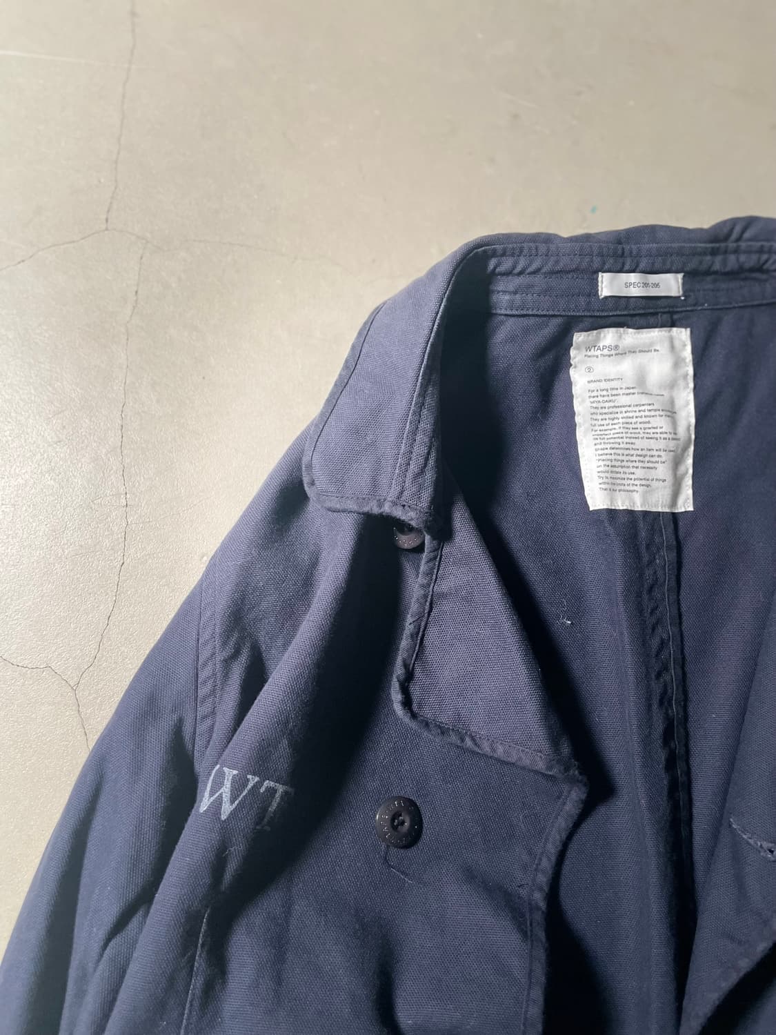 더블탭스  Cotton Work Blazer 상품이미지7