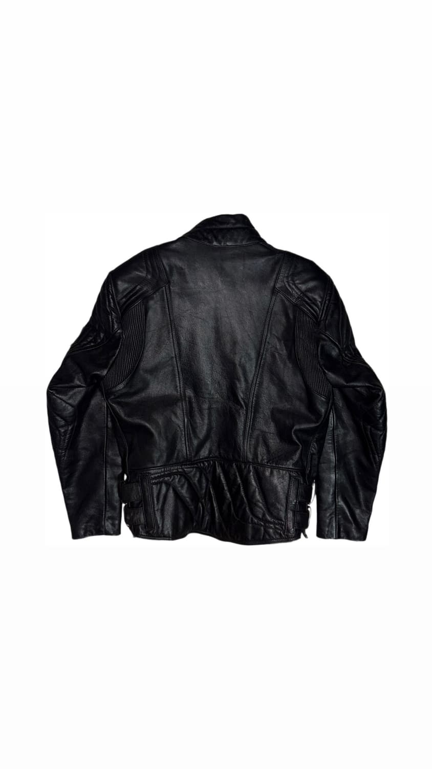 Real Leather Biker Jacket 상품이미지3