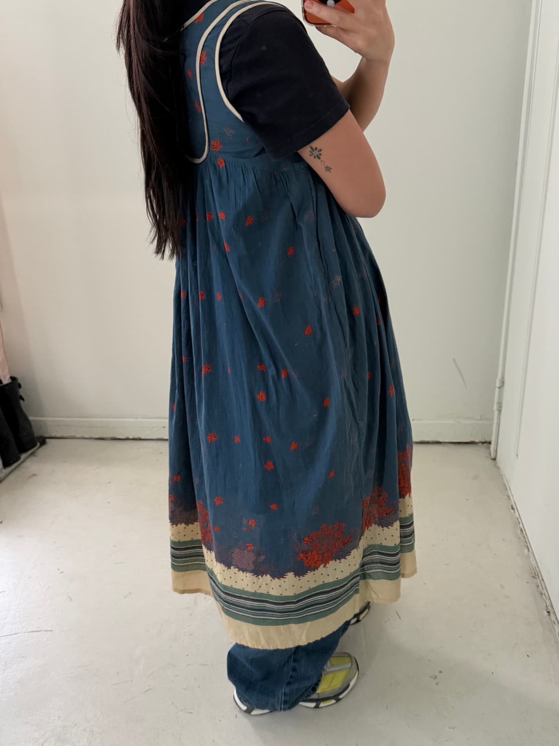 일본빈티지 하구미룩 레이어드 원피스  상품이미지2