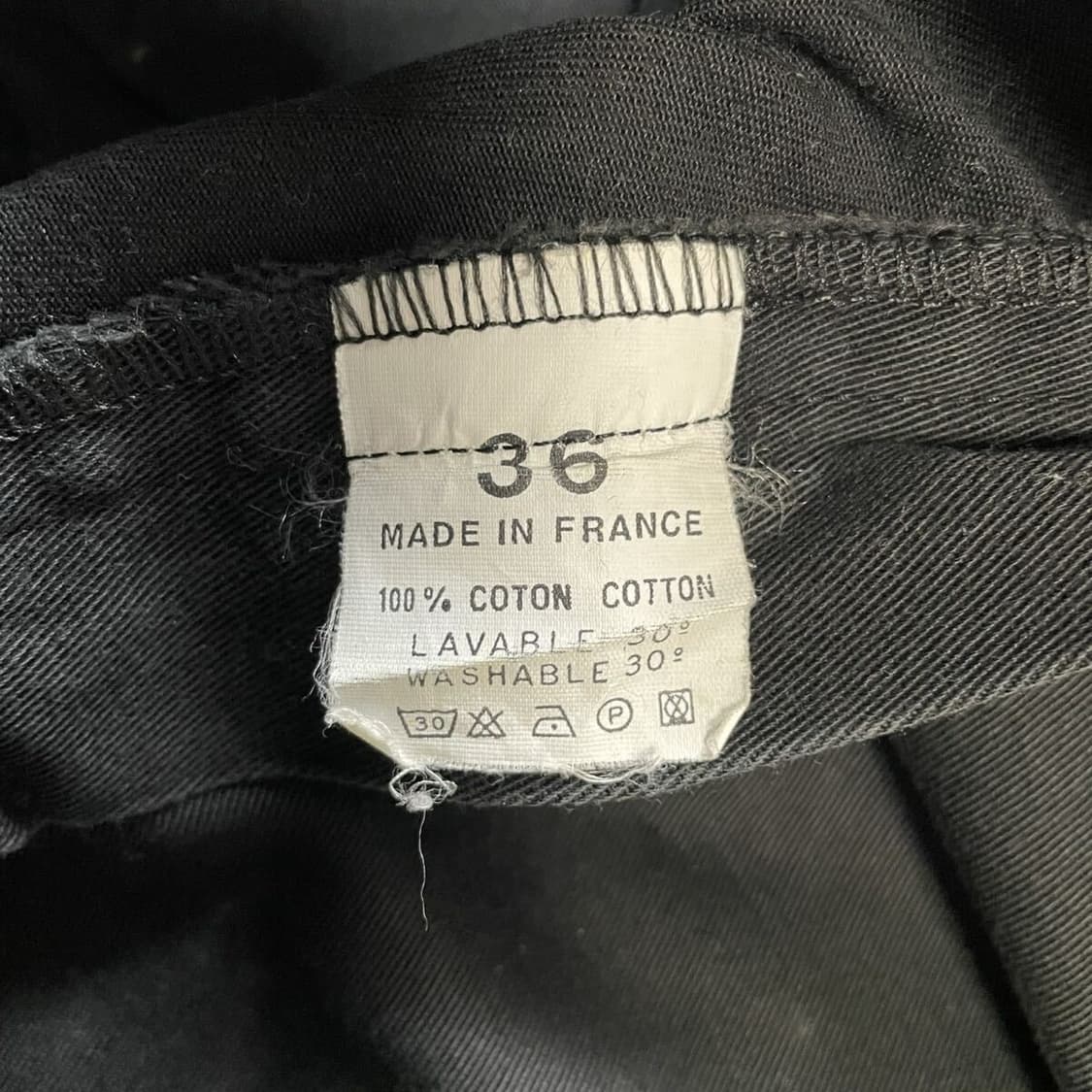 agnes b 워시드 코튼 팬츠 상품이미지4