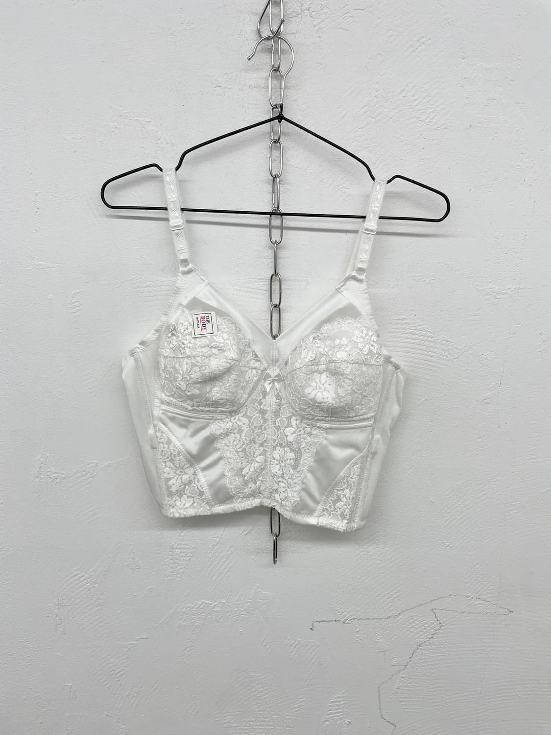 화이트 레이스 코르셋 상품이미지4