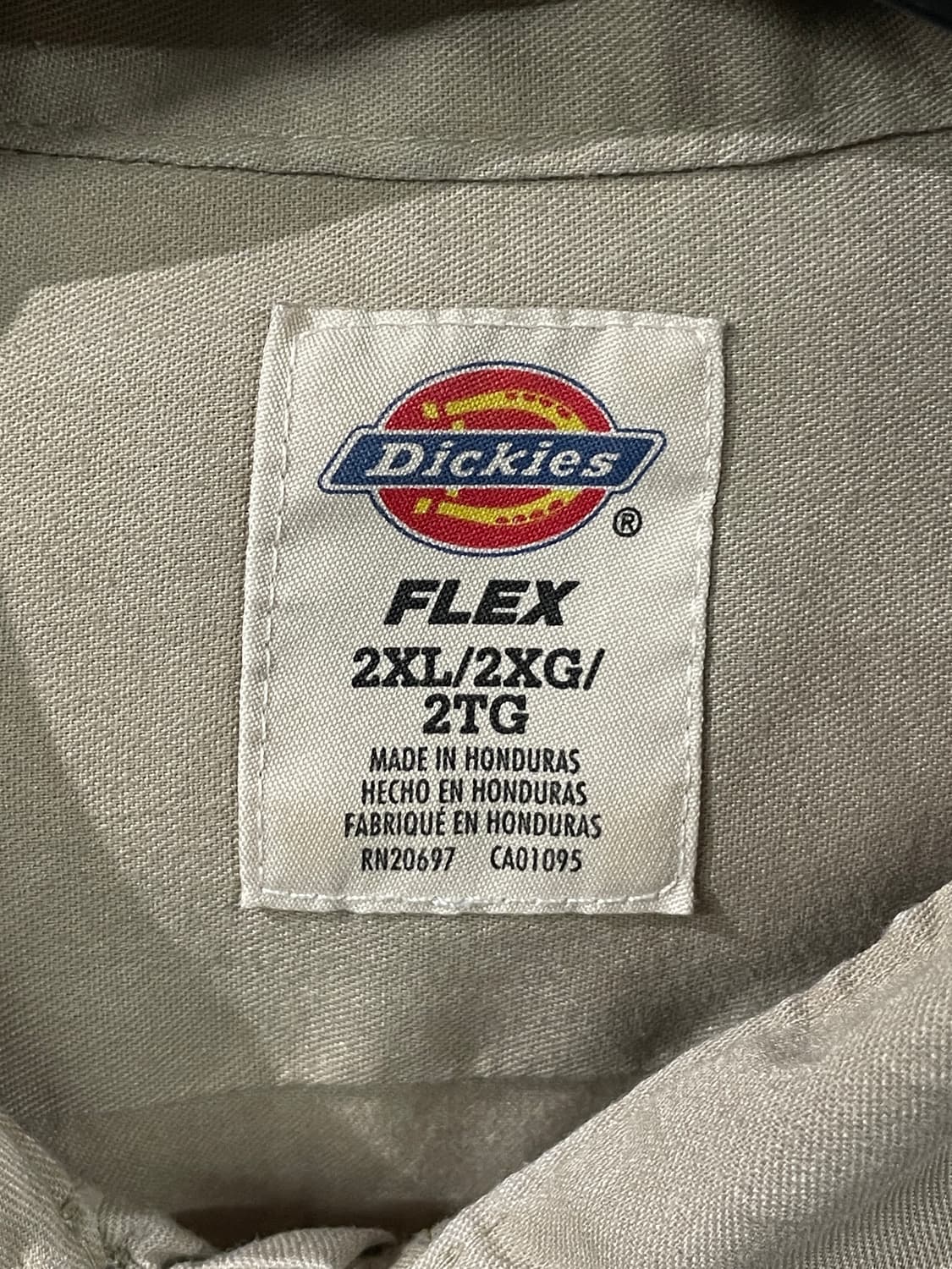 디키즈 빅사이즈 워크셔츠 상품이미지5