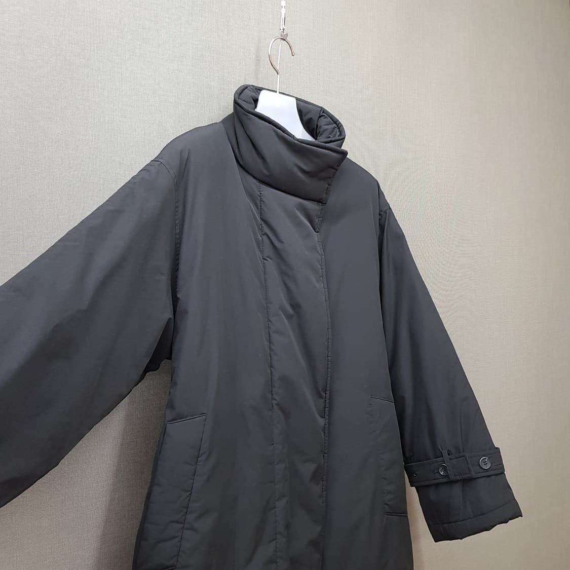 베라왕 2022 벨티드 구스다운 트렌치 롱코트 66사이즈 상품이미지5