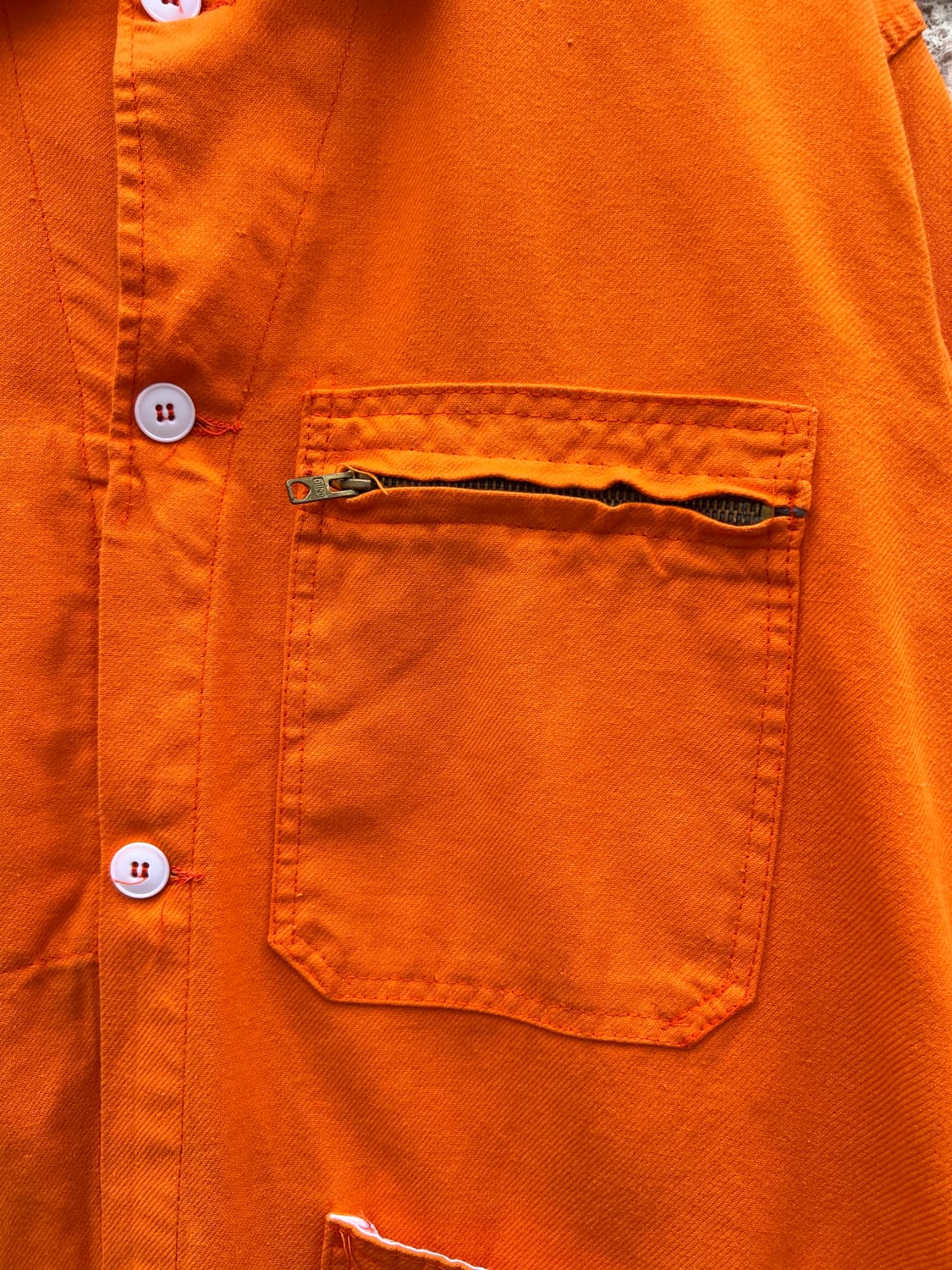 OLD VINTAGE "ORANGE" FRENCH 빈티지프렌치워크자켓 상품이미지6