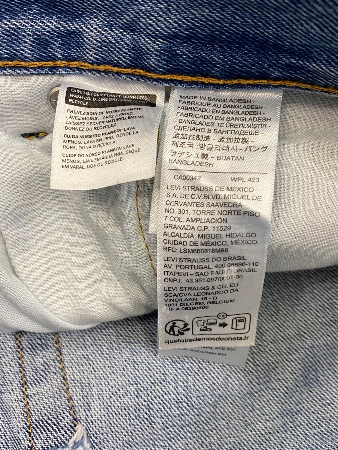 Levis 리바이스 505 데님팬츠 상품이미지5