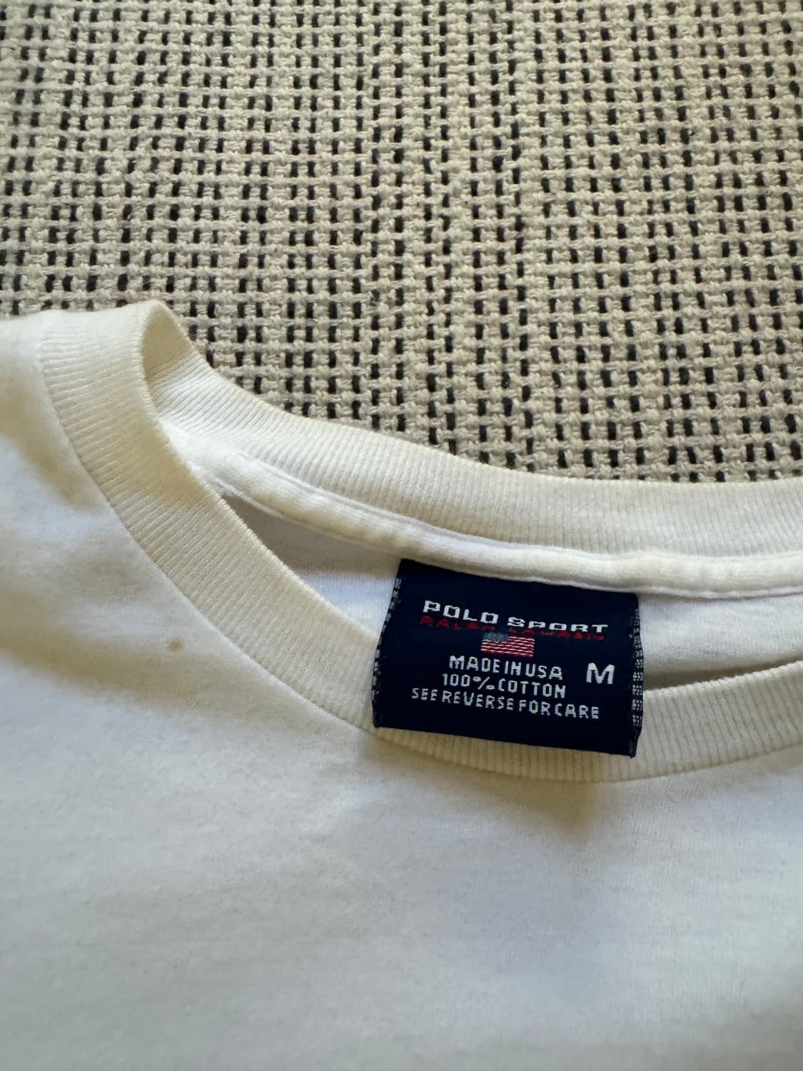 1992년도 Usa 생산 폴로 스포츠 롱슬리브 90s 상품이미지3