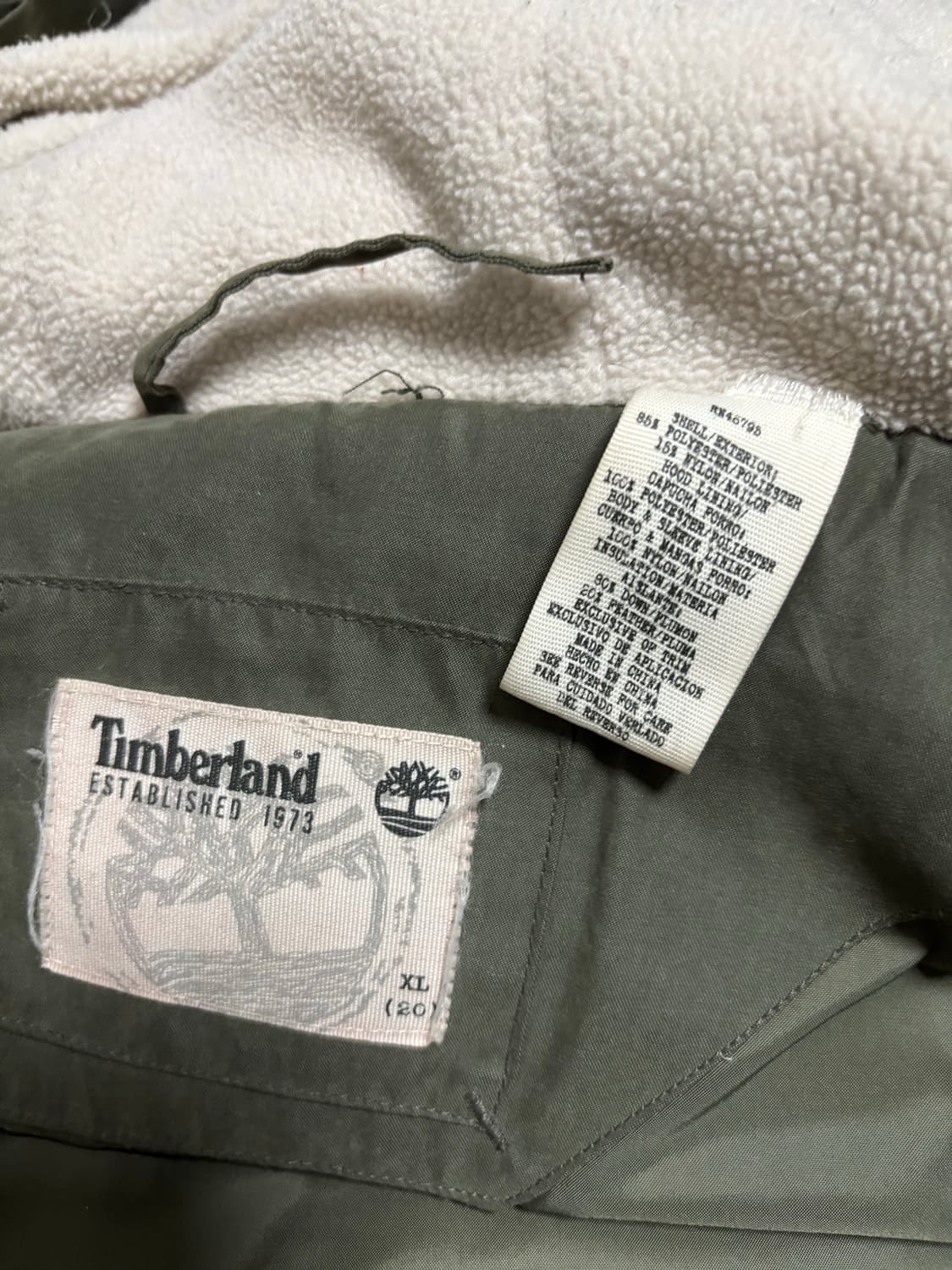 90s 팀버랜드 패딩 xl 상품이미지3