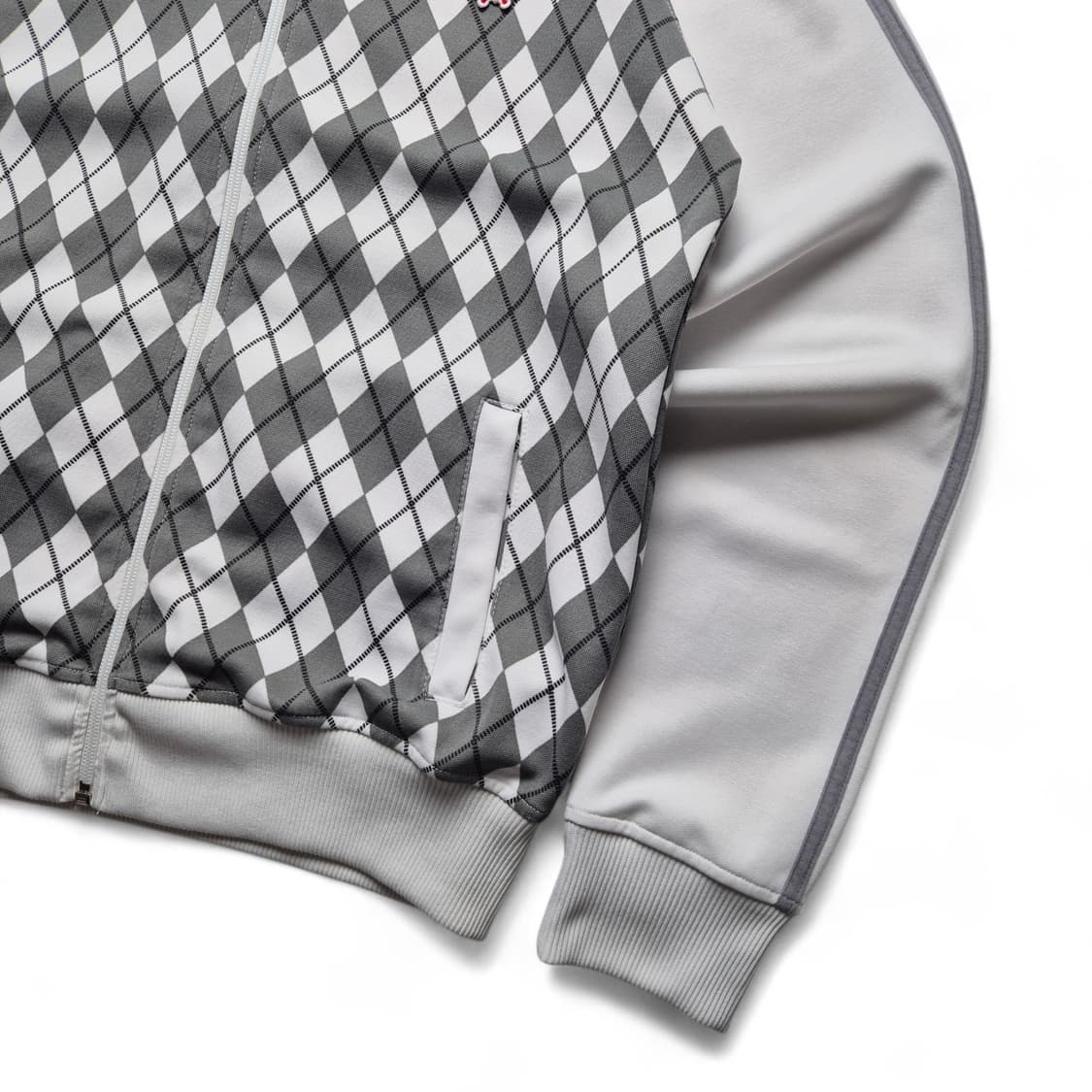 [S] 프레드페리 아가일패턴 트랙탑 져지 상품이미지4