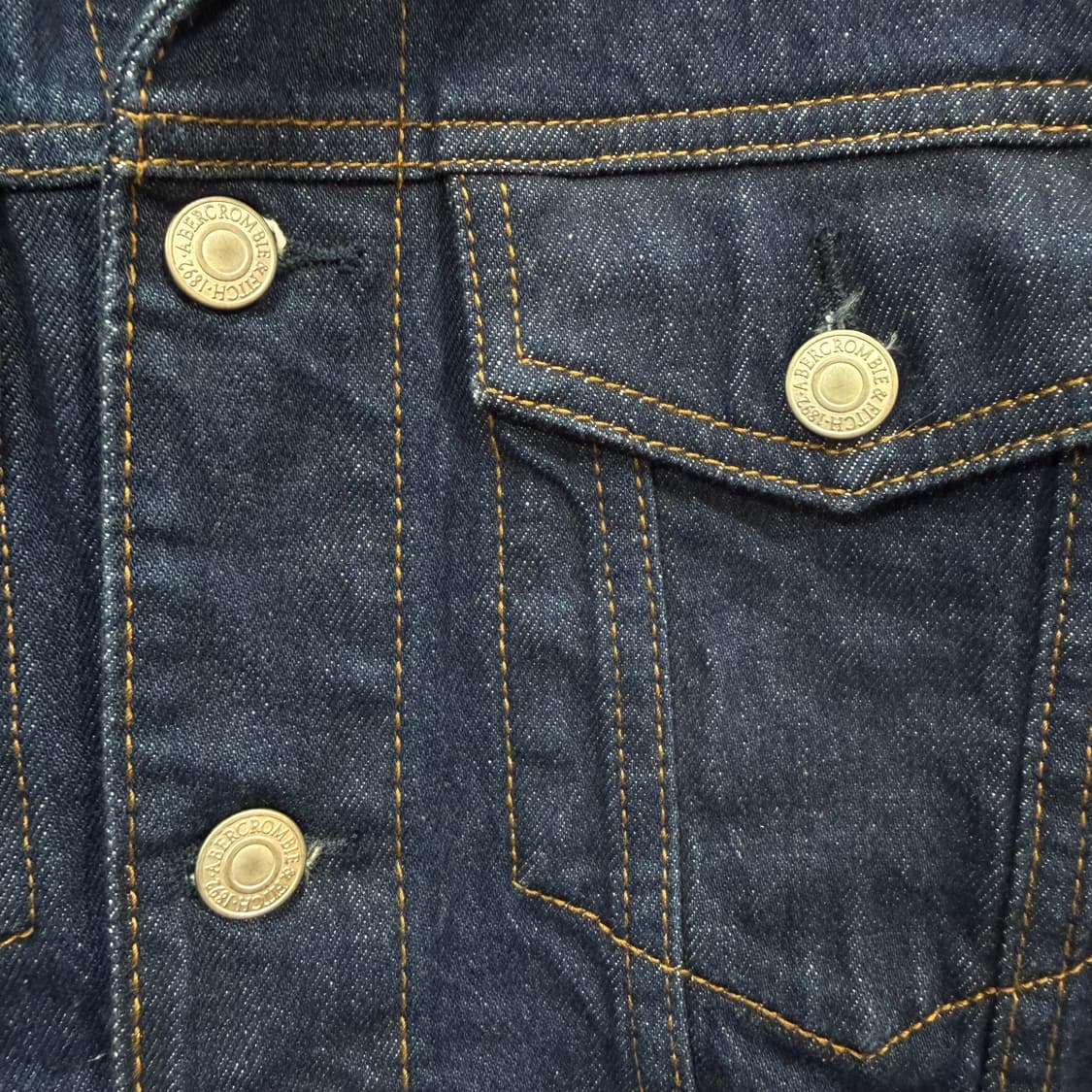 Abercrombie Classic Denim Jacket 상품이미지5