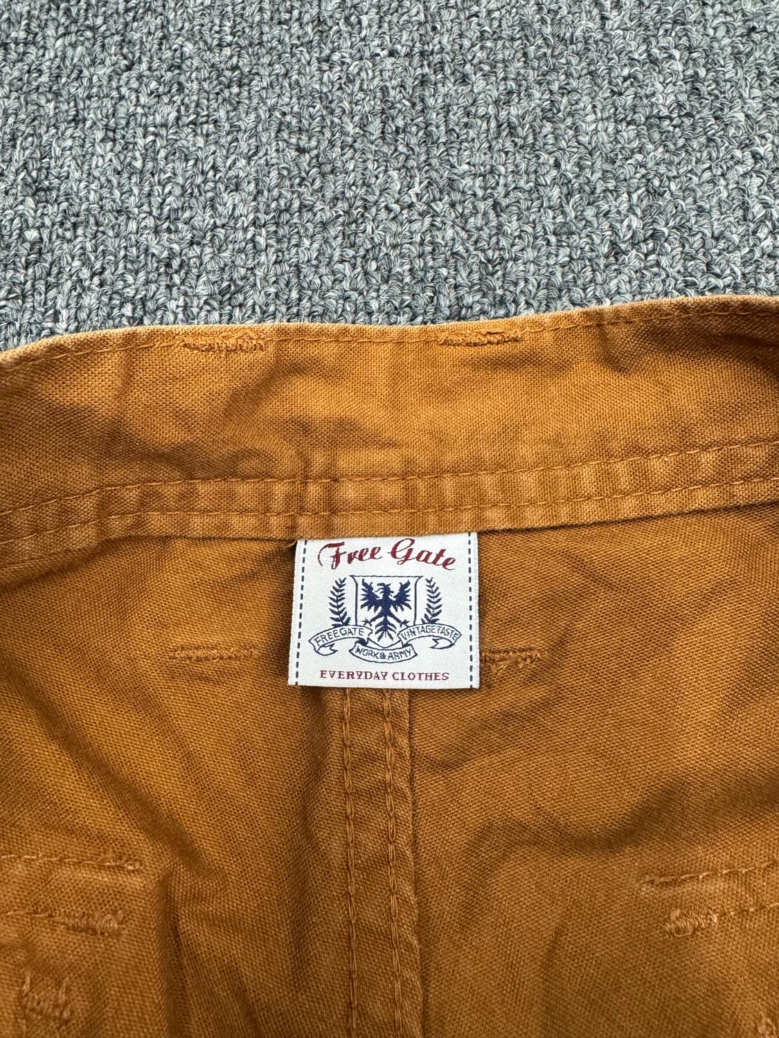L)Free Gate 빈티지 더블니 포켓 코튼 팬츠 상품이미지6