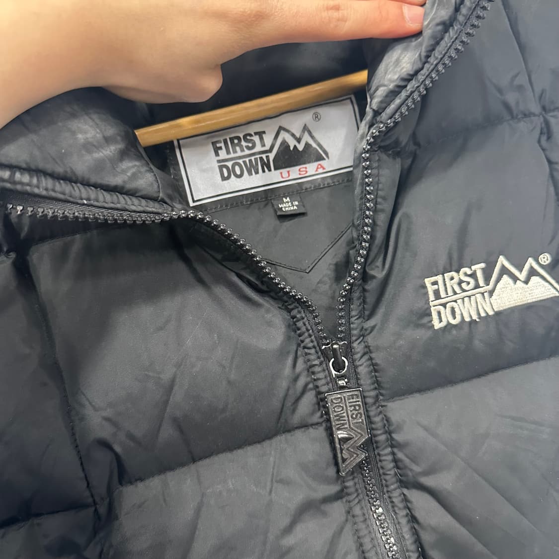 퍼스트다운 패딩 조끼 상품이미지6