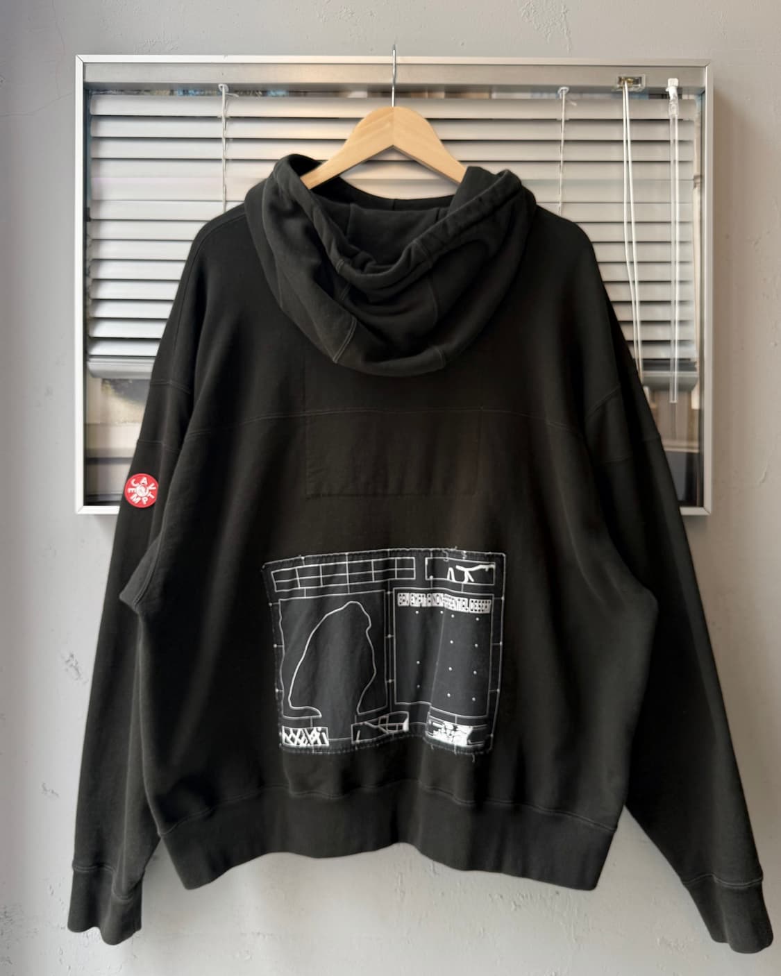 Cav empt garment dyeing hoodie 상품이미지5