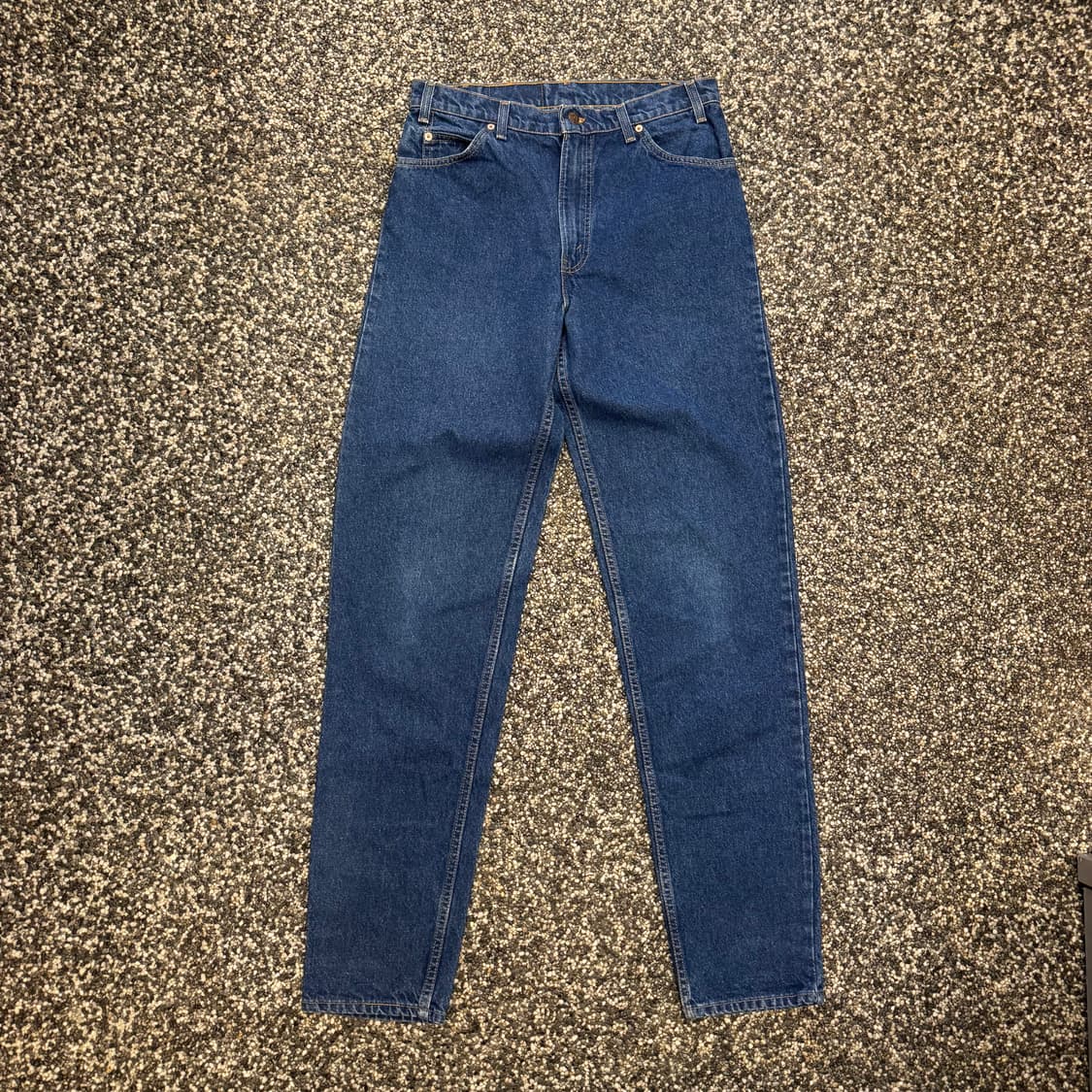 90s 리바이스 550 오렌지탭 테이퍼드 데님 made in USA 상품이미지3