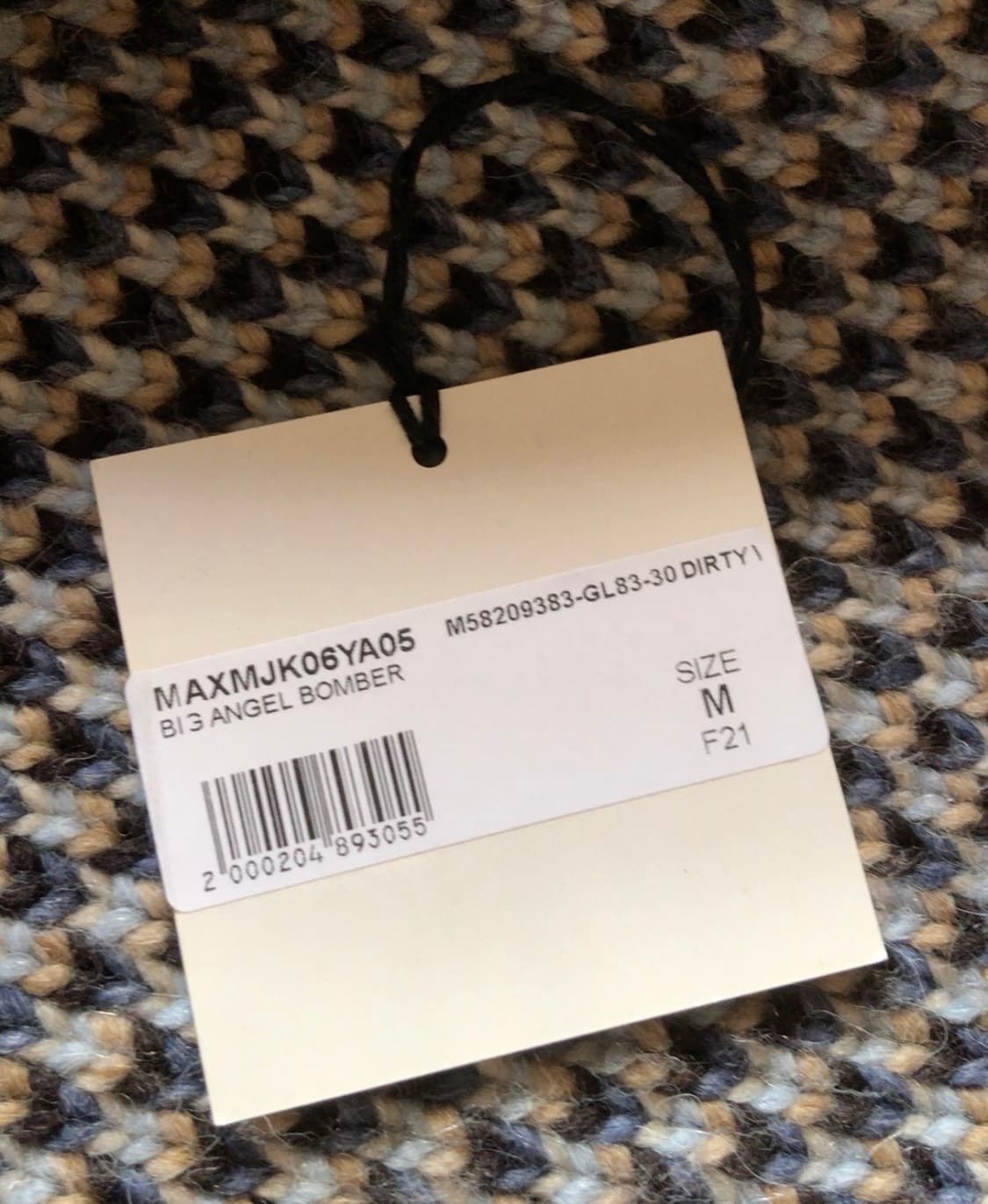 [M] 마리아노 리버시블 엔젤 봄버 자켓 상품이미지5