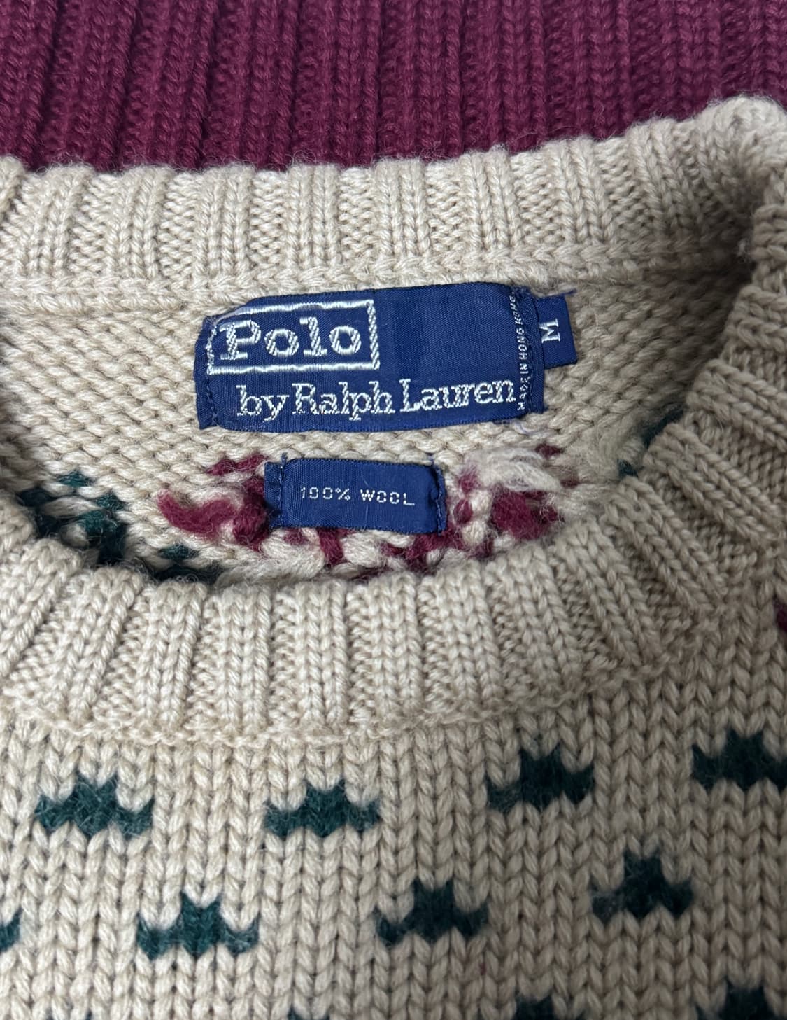 폴로랄프로렌 스키 패턴 니트 상품이미지4