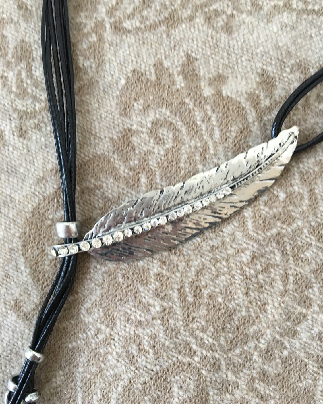 feather pendent necklace 상품이미지2