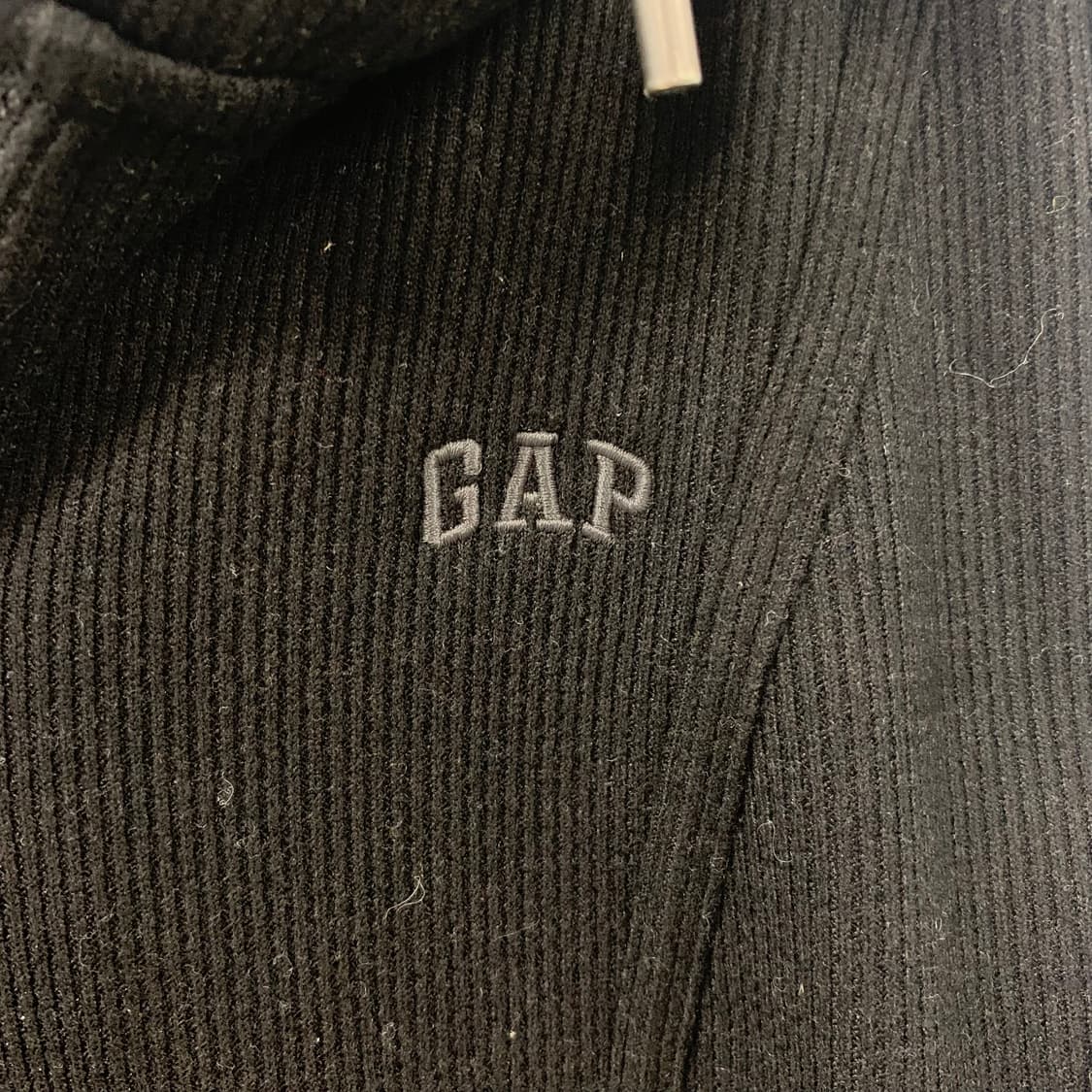 Gap 갭 코듀로이 블랙 후드집업 상품이미지4