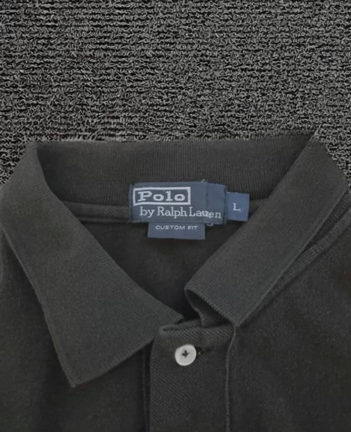 폴로 빅포니 반팔 카라티 블랙 레드 상품이미지2