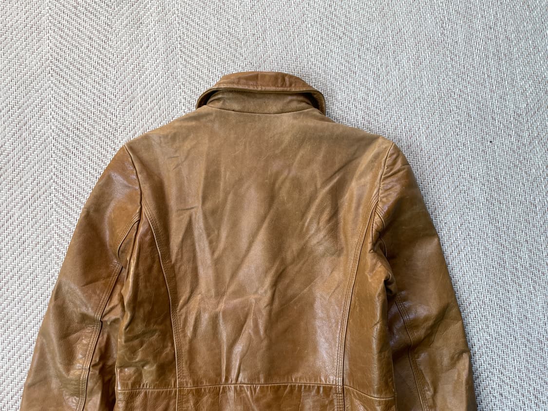 올드 갭 싱글 브레스티드 레더 코트 J03688 상품이미지10