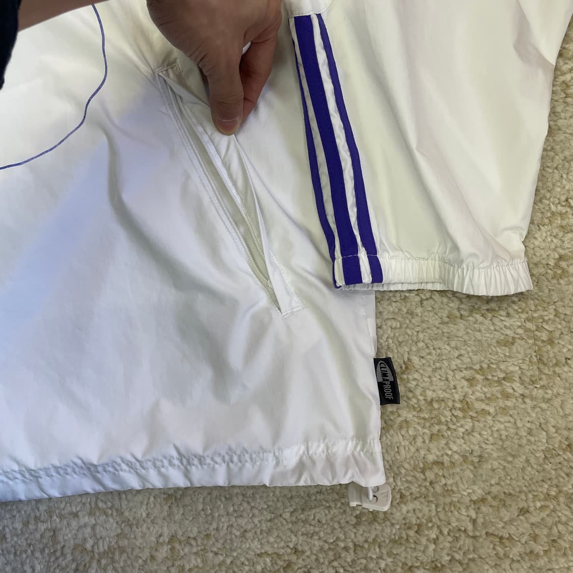 [L] 2002 한일 월드컵 정식 굿즈 아디다스 후디 아노락 상품이미지3