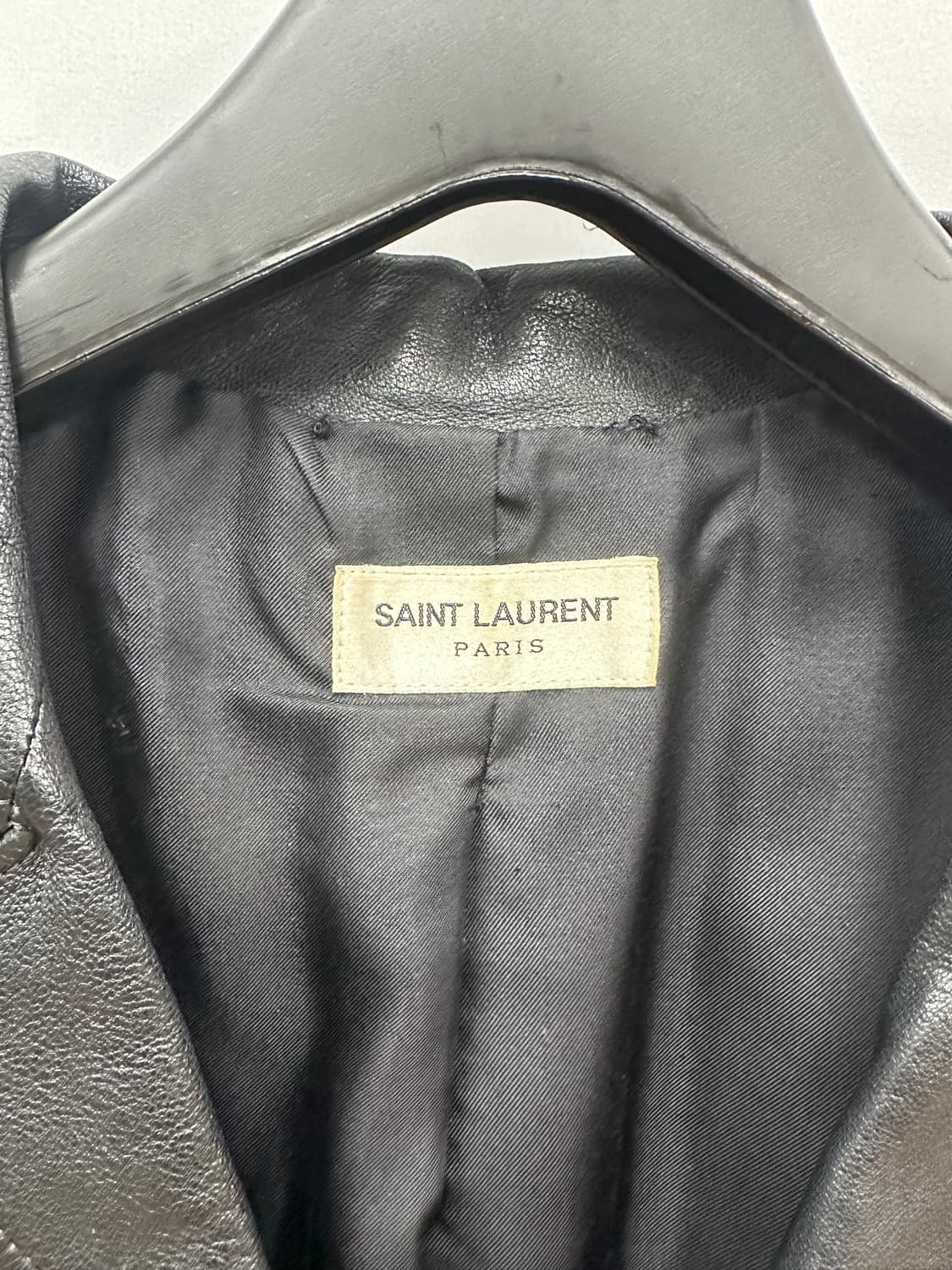 생로랑 프린지 가죽자켓 상품이미지4