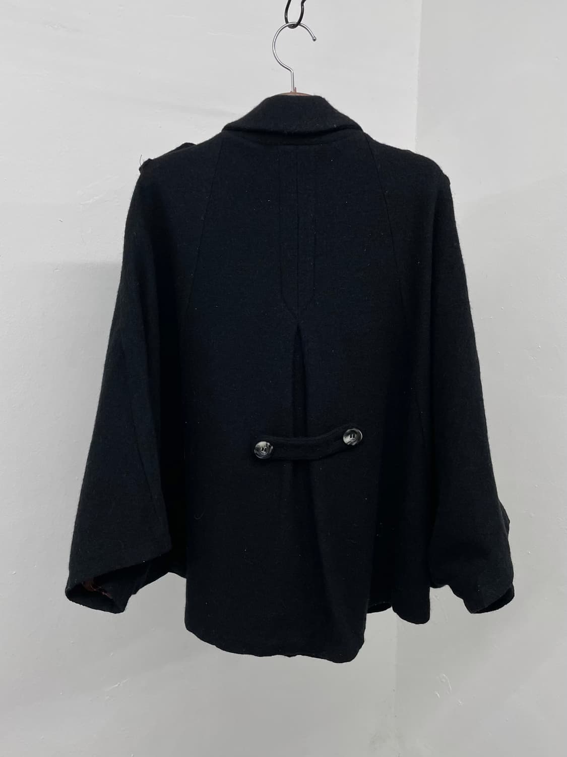 블랙 나폴레옹 버튼 케이프  상품이미지6