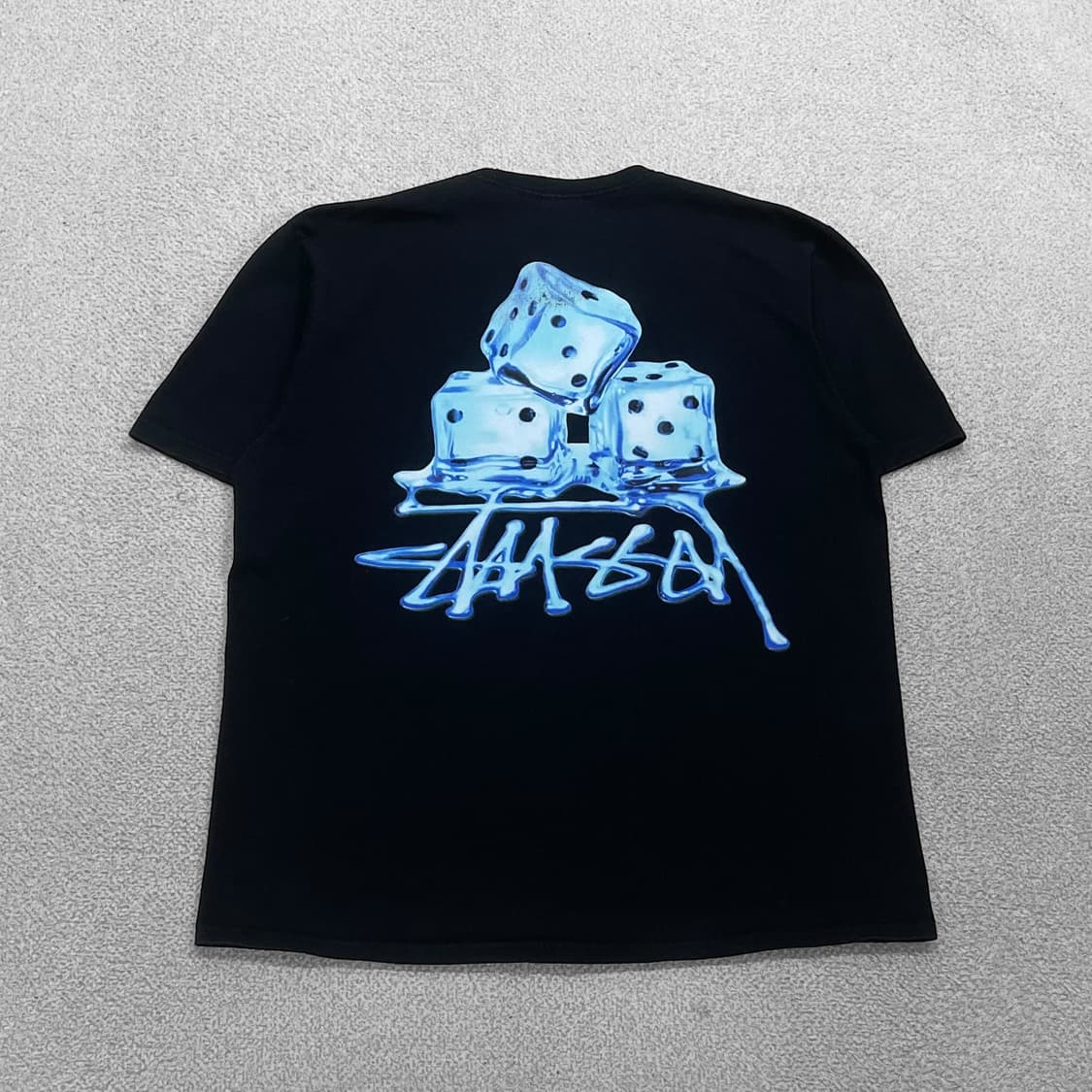 스투시 Stussy 다이스 반팔티 블랙 상품이미지1