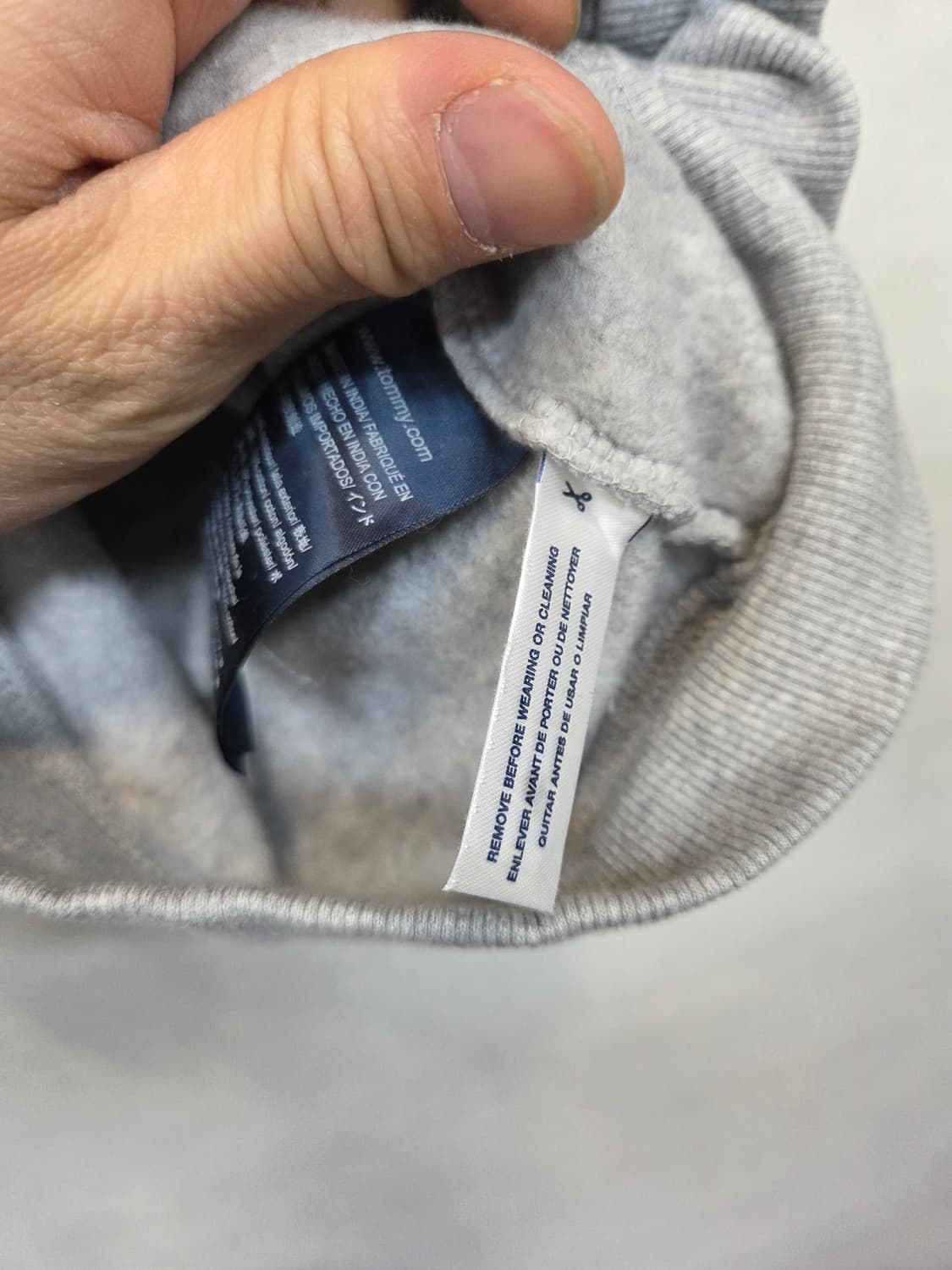 타미힐피거 키즈 기모 후드집업  6 7 상품이미지5