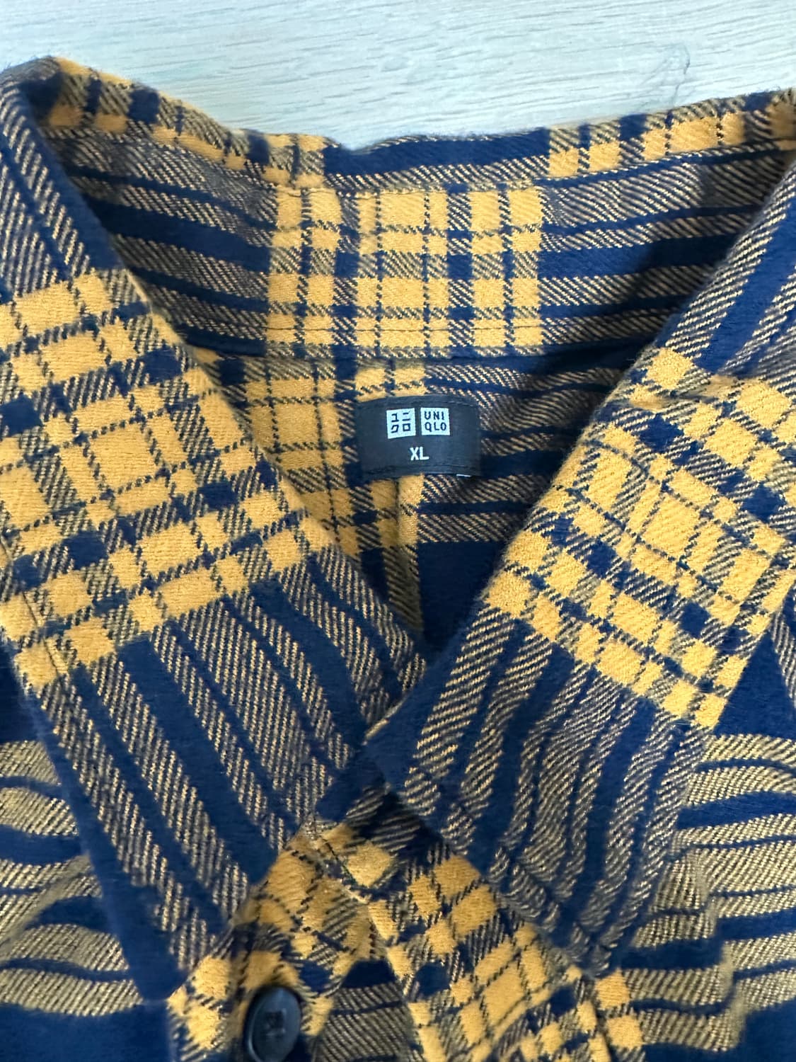 유니클로 플란넬셔츠 판매합니다. 상품이미지2