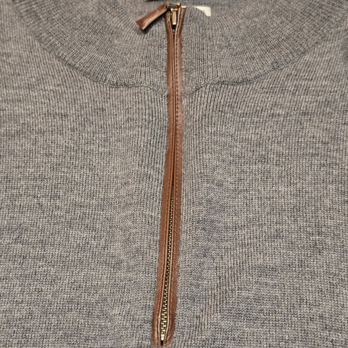 피터밀러 쿼터 집업 스웨터 메리노 울 100% 상품이미지3