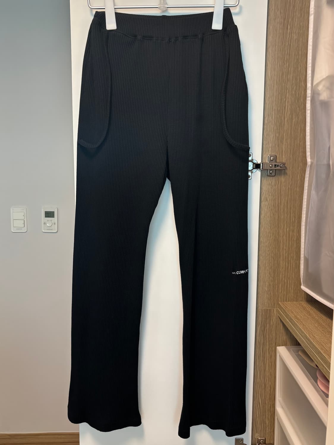 jichoiCOMFORT 24-001 WAFFLE STRAP PANTS 상품이미지2