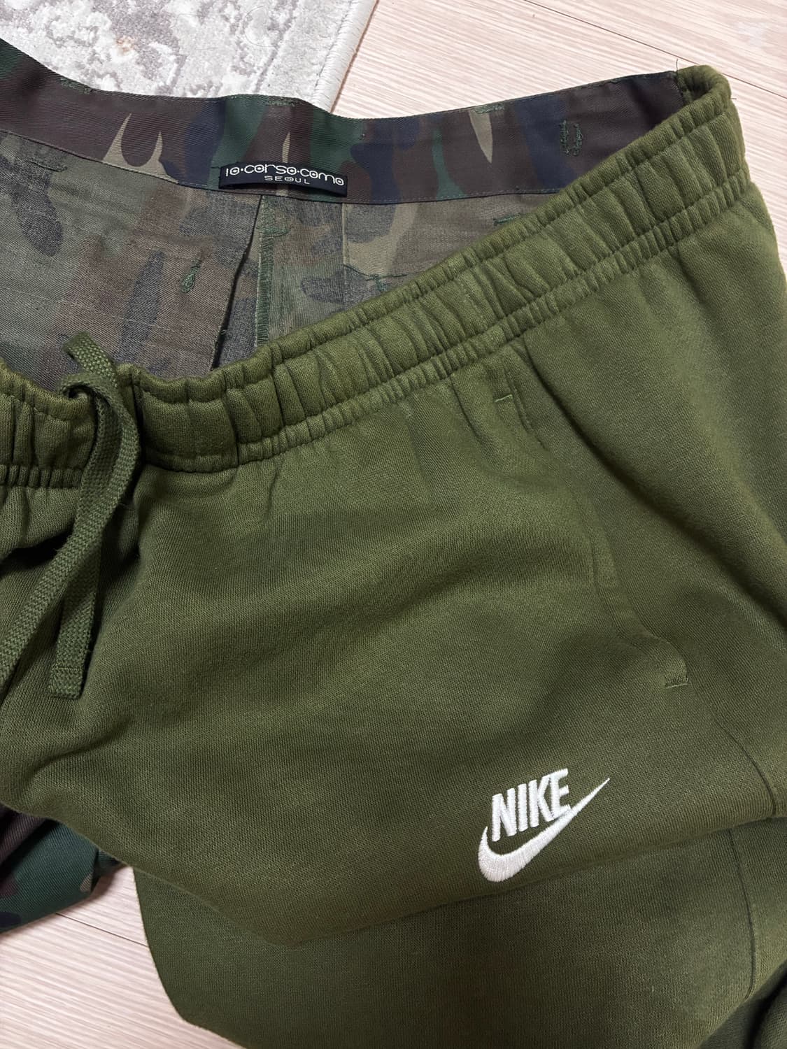 블레스 오버조깅 카모 팬츠 S 상품이미지2