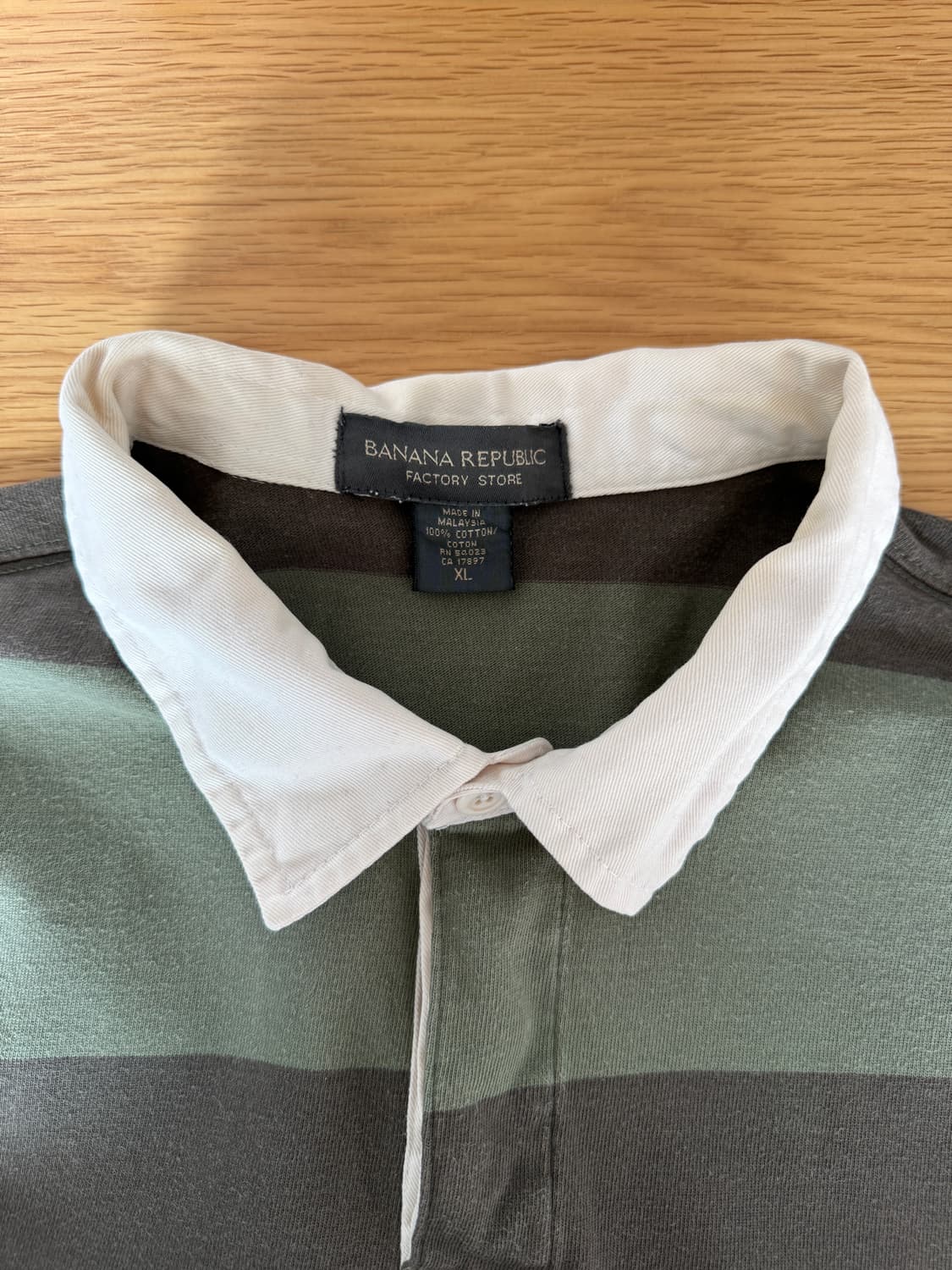 올드 바나나리퍼블릭(Bananarepublic) 럭비 카라티 상품이미지6