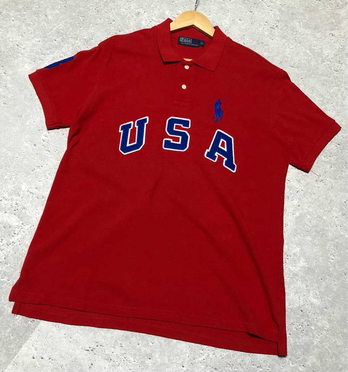 폴로 USA 빅포니 카라티 반팔 티셔츠 상품이미지2