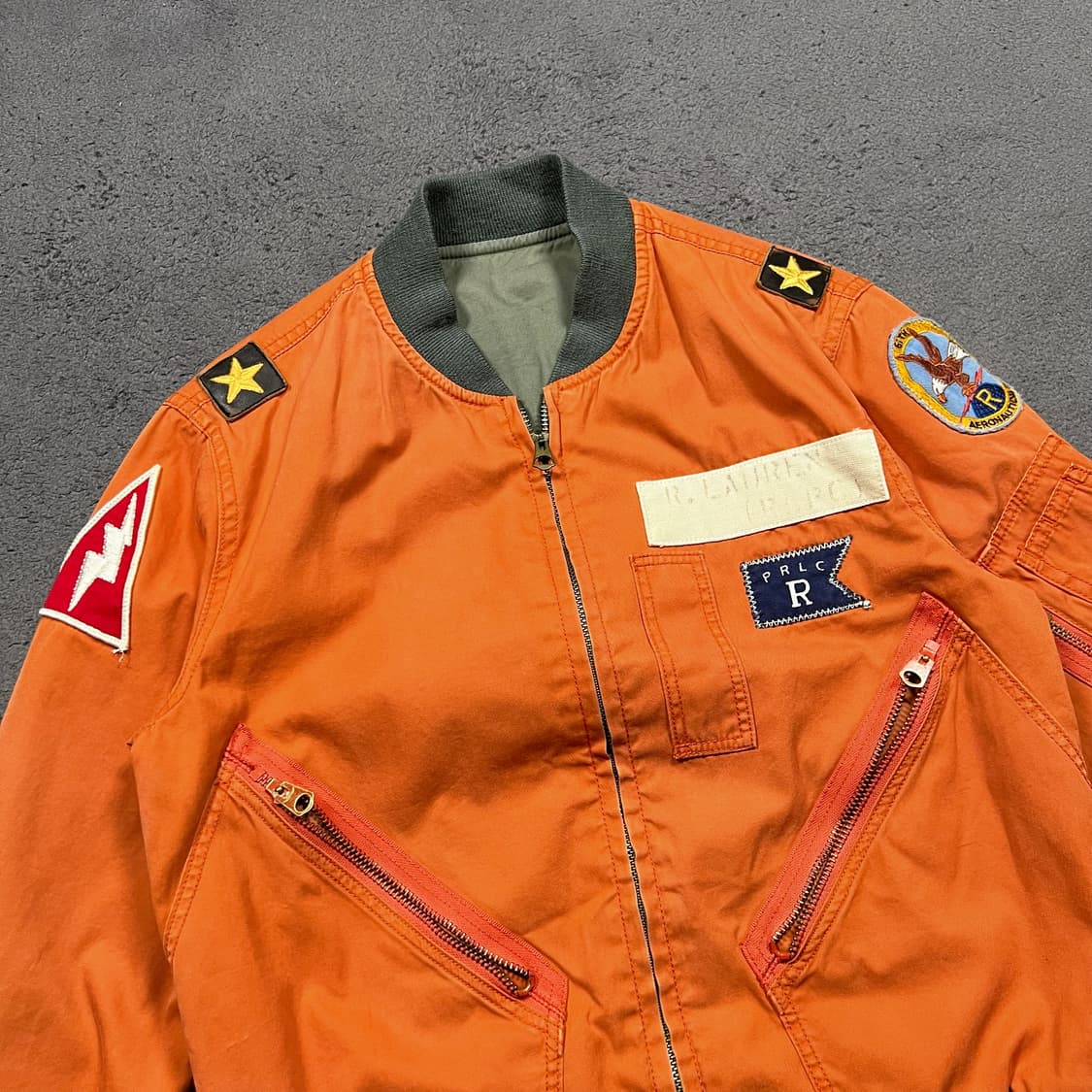 폴로 타이거 자수 리버시블 MA1 자켓 상품이미지7