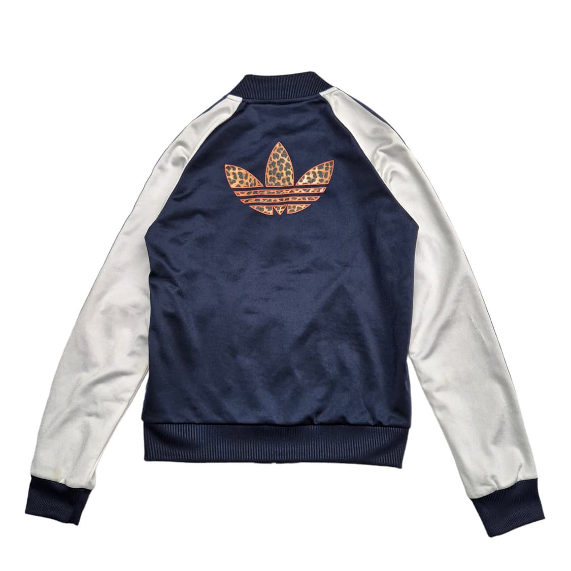 85)아디다스 슈퍼걸 백로고 트랙탑 져지 네이비/화이트 상품이미지4