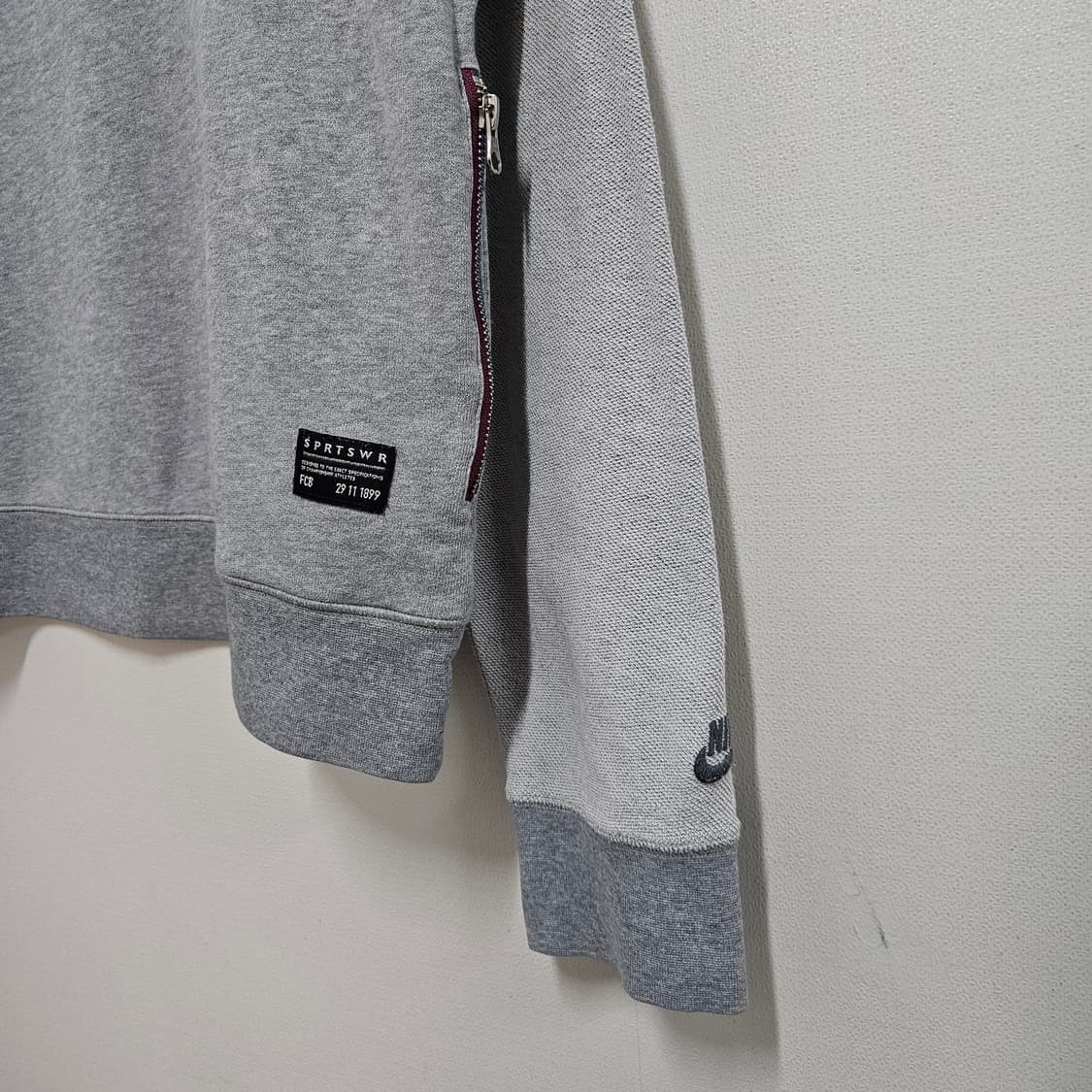 XXL 110 희귀템 나이키 바르셀로나 맨투맨 그레이 상품이미지3