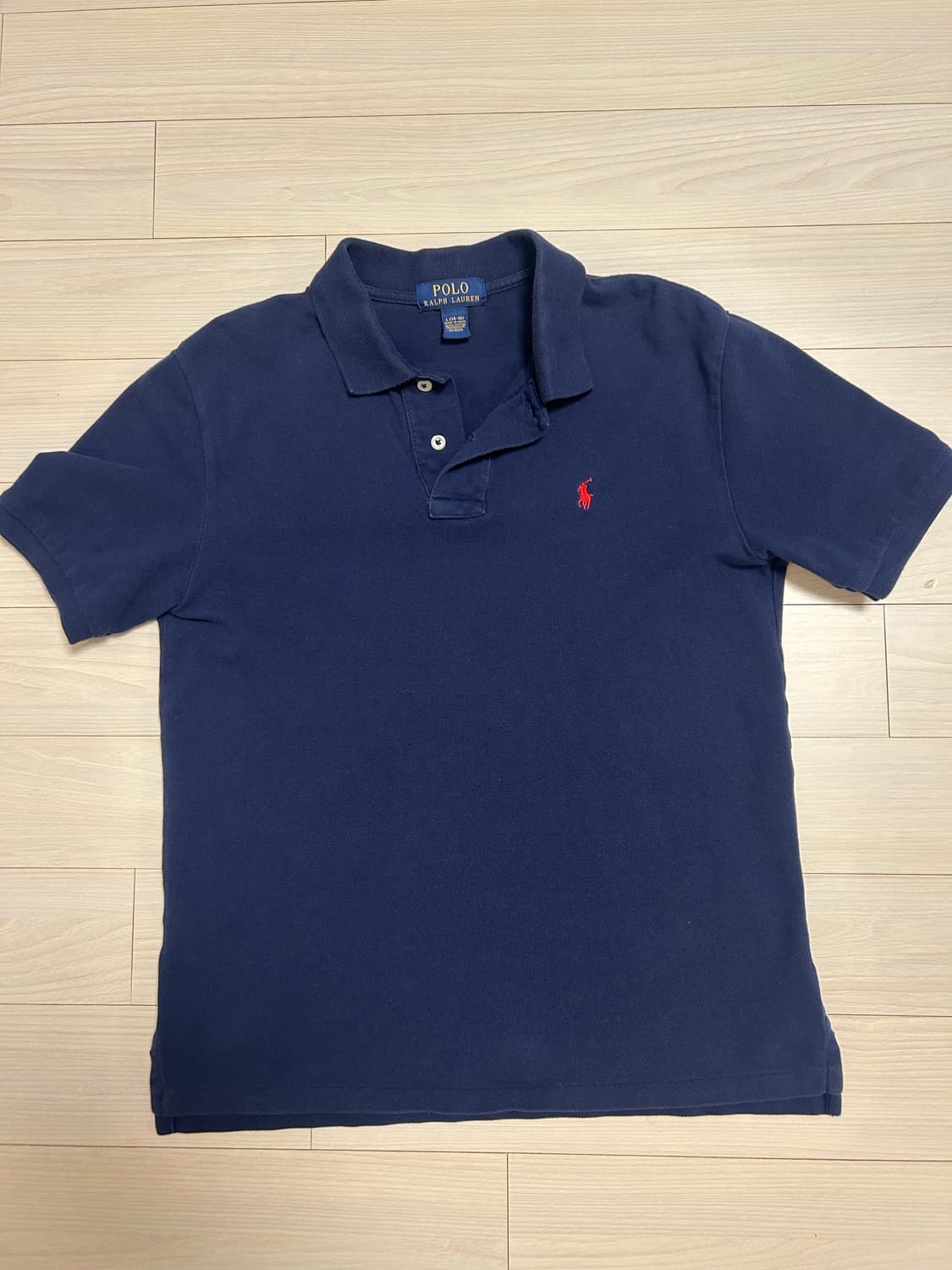 폴로 카라티 청색 상품이미지1