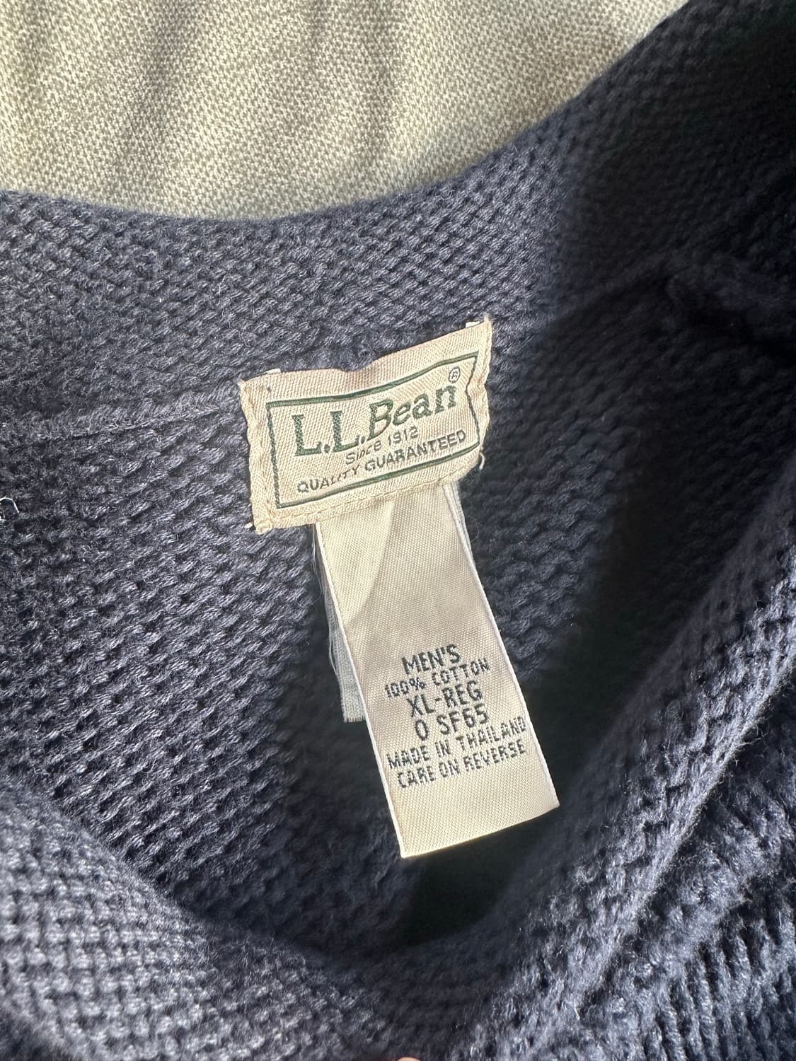 90s 엘엘빈 롤넥니트 XL 상품이미지2