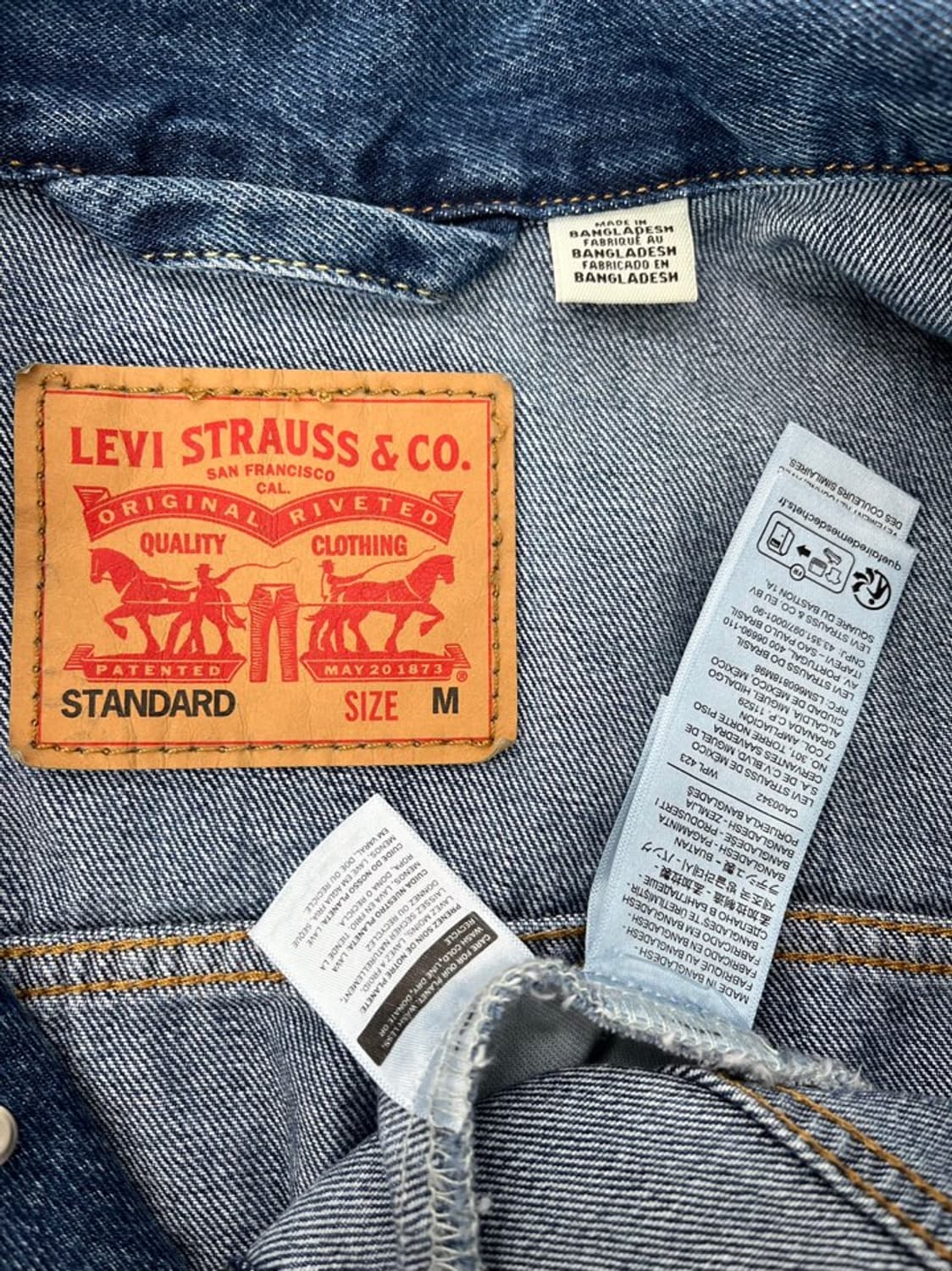 리바이스 데님 트러커 자켓/#3507 상품이미지5