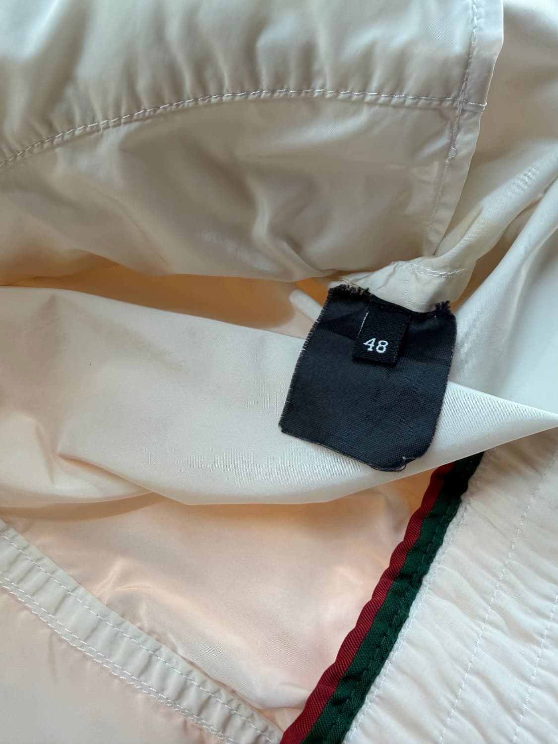 48/ 구찌 톰포드 03AW 나일론 봄버 견장 자켓 상품이미지8