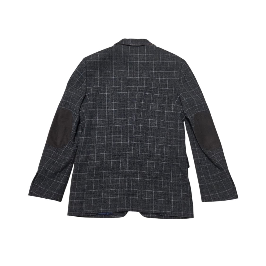 Ziozia 지오지아 빈티지 울 체크 엘보 패치 블레이저 상품이미지2