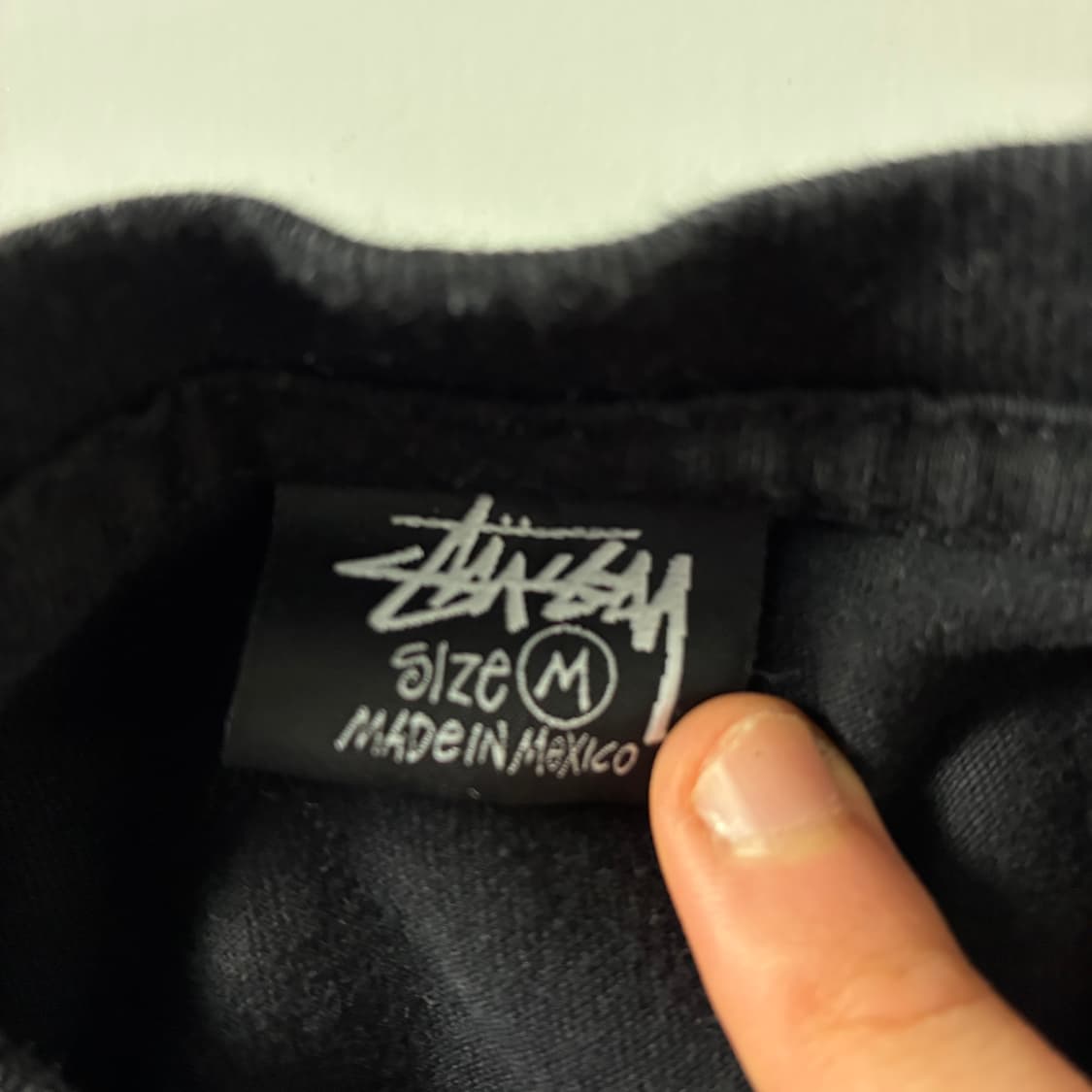 Stussy  스투시 베이직 스탁 블랙 반팔 티셔츠  상품이미지6
