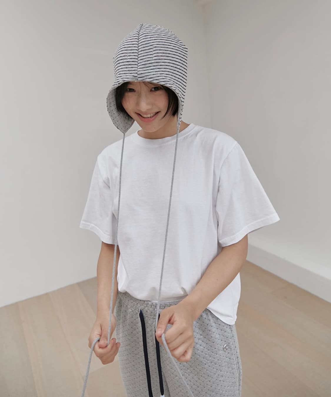 구해요)오헤시오 투웨이 비니 그레이 상품이미지1